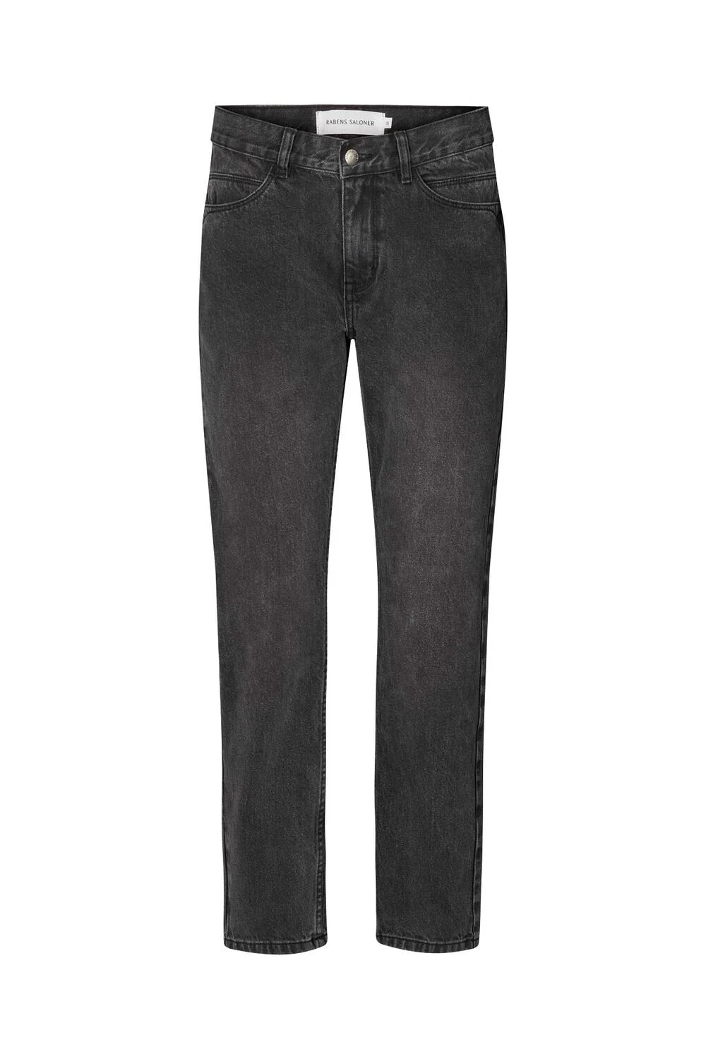 Fine skinny jeans - Washed Black Denim