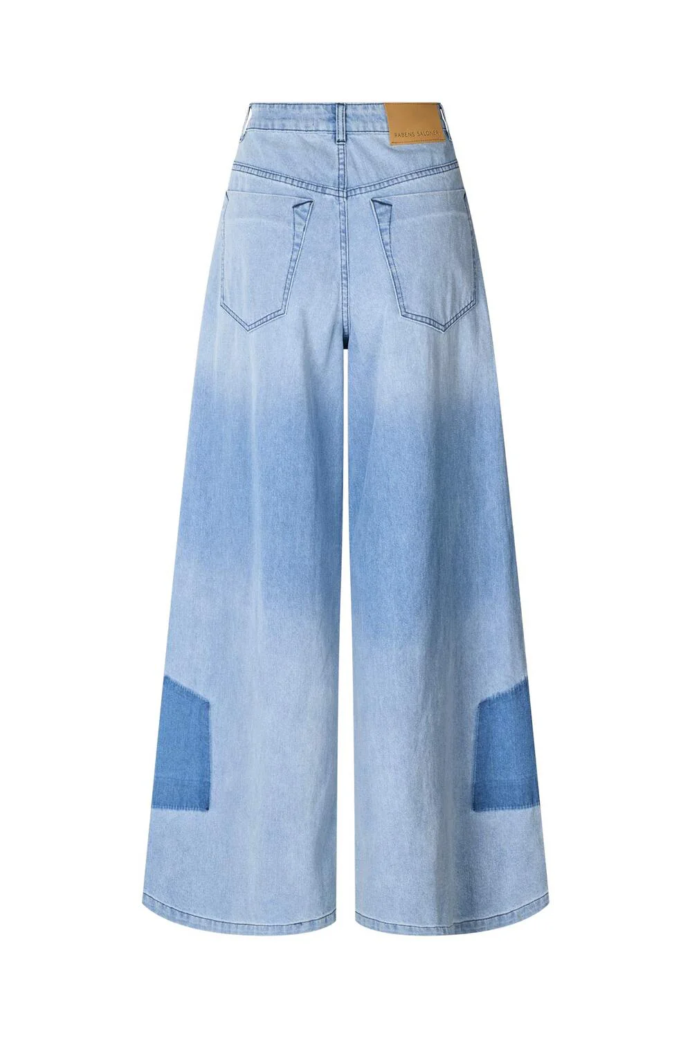 Lane Wide Leg jeans - Light Washed Denim - Image 5