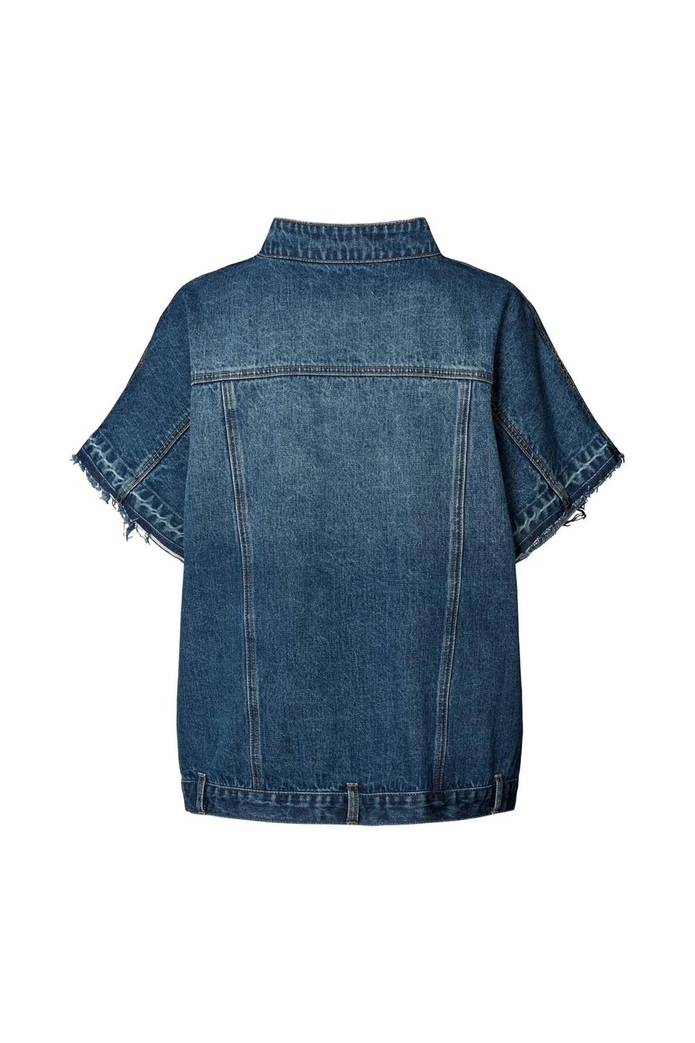 Mir denimvest - Washed Indigo - Image 5