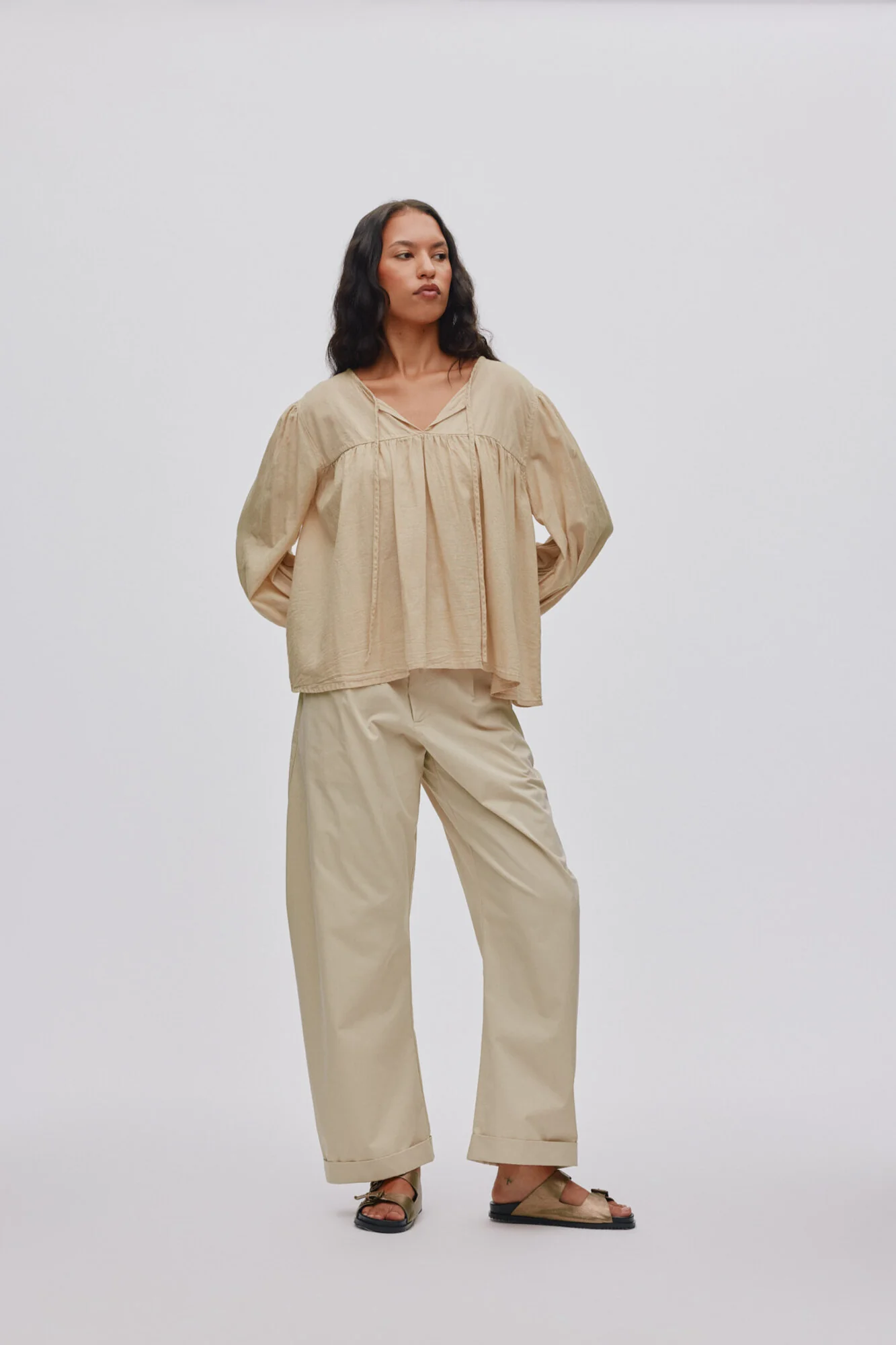 Thalia Light Fusion bukser - sand - Image 7