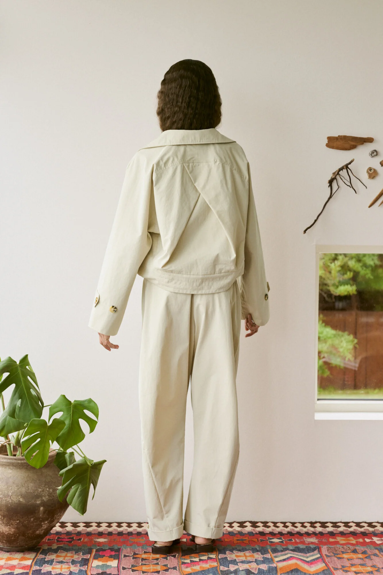 Tilla Light Fusion jakke - sand - Image 10