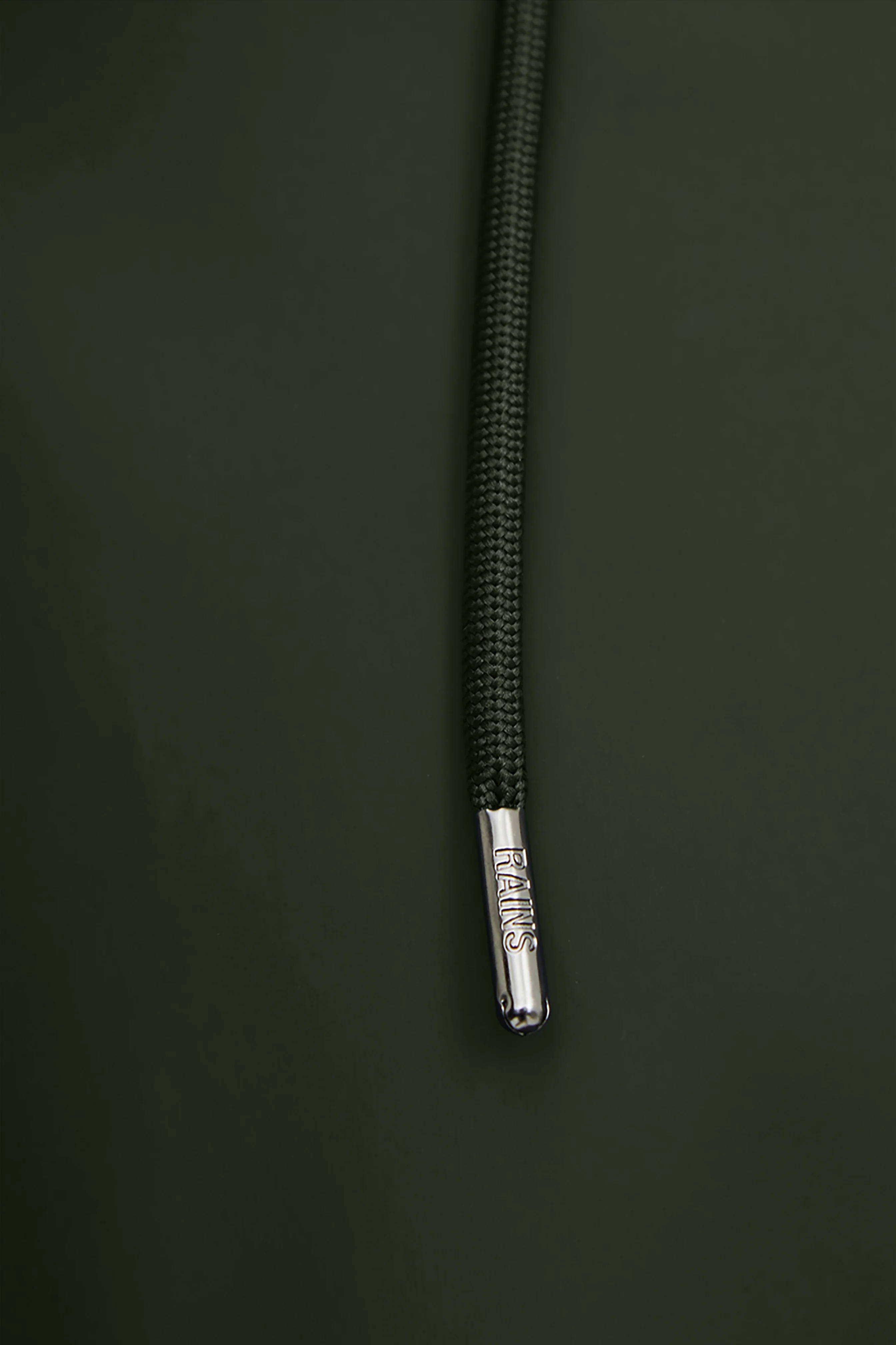 Long regnjakke - grøn - Image 4