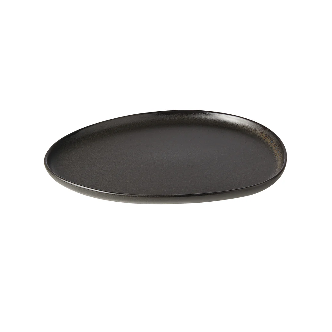Organic frokosttallerken - Titanium Black - Image 2