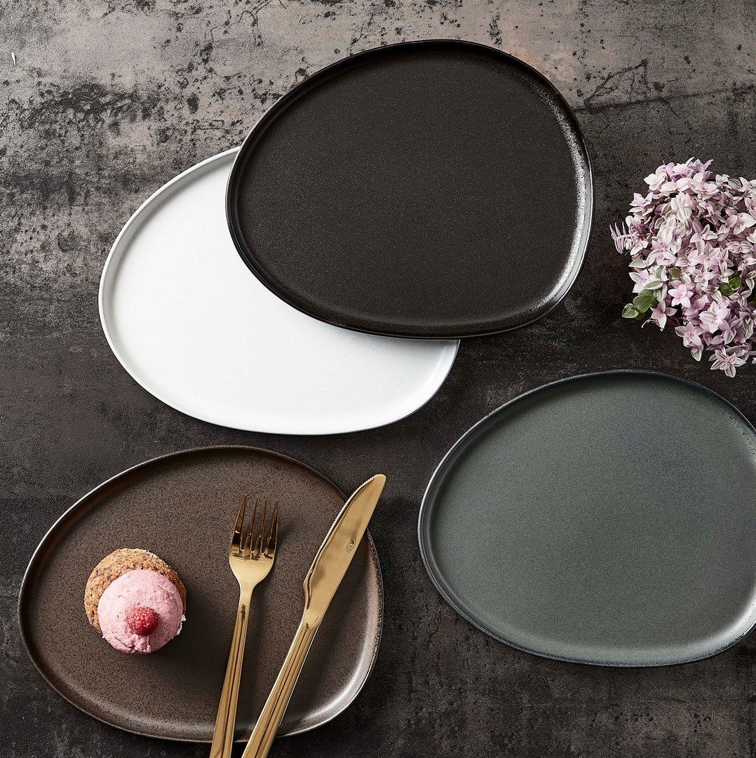 Organic frokosttallerken - Titanium Black - Image 4