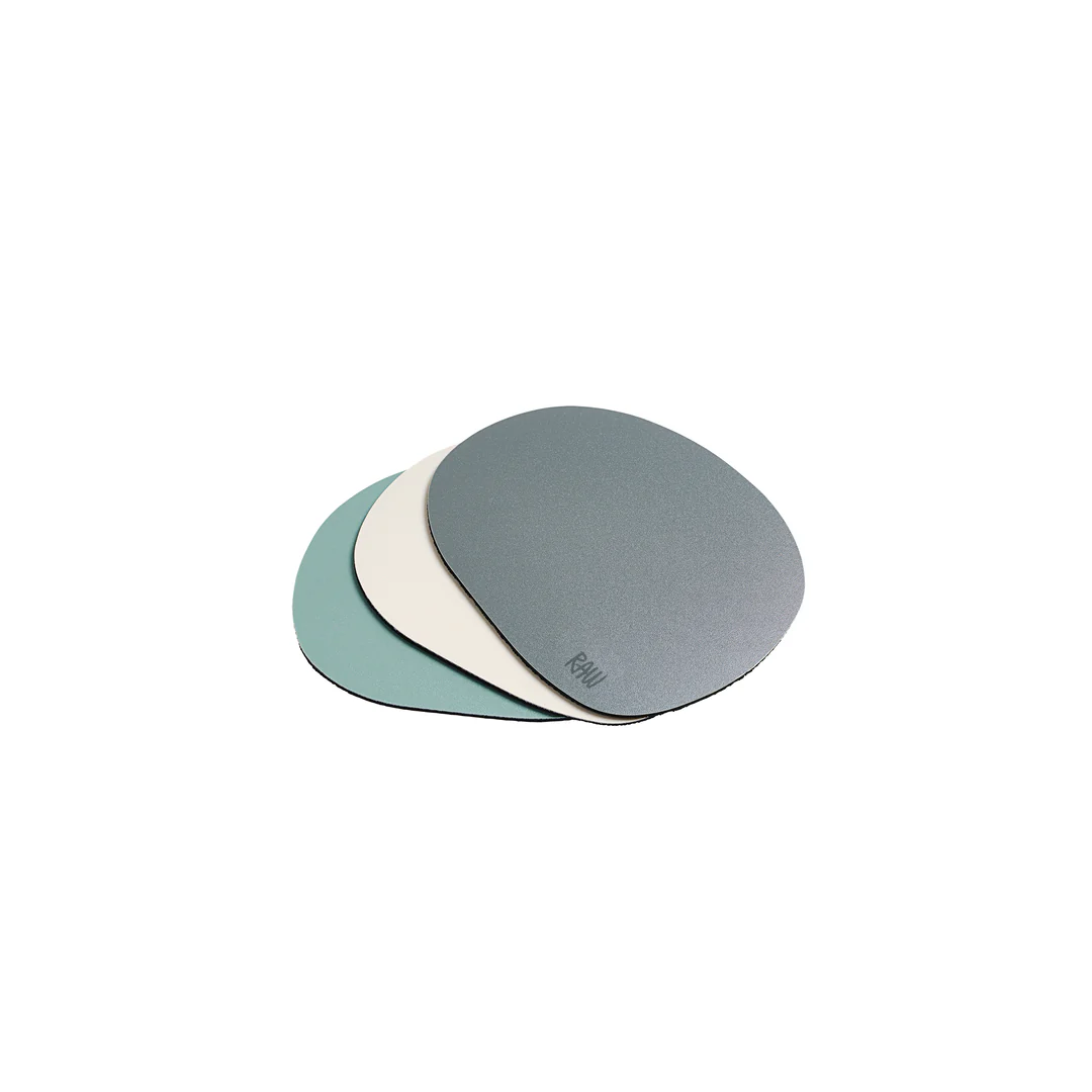 Silicone glasbrik, lysegrå - 6 stk. - Image 3