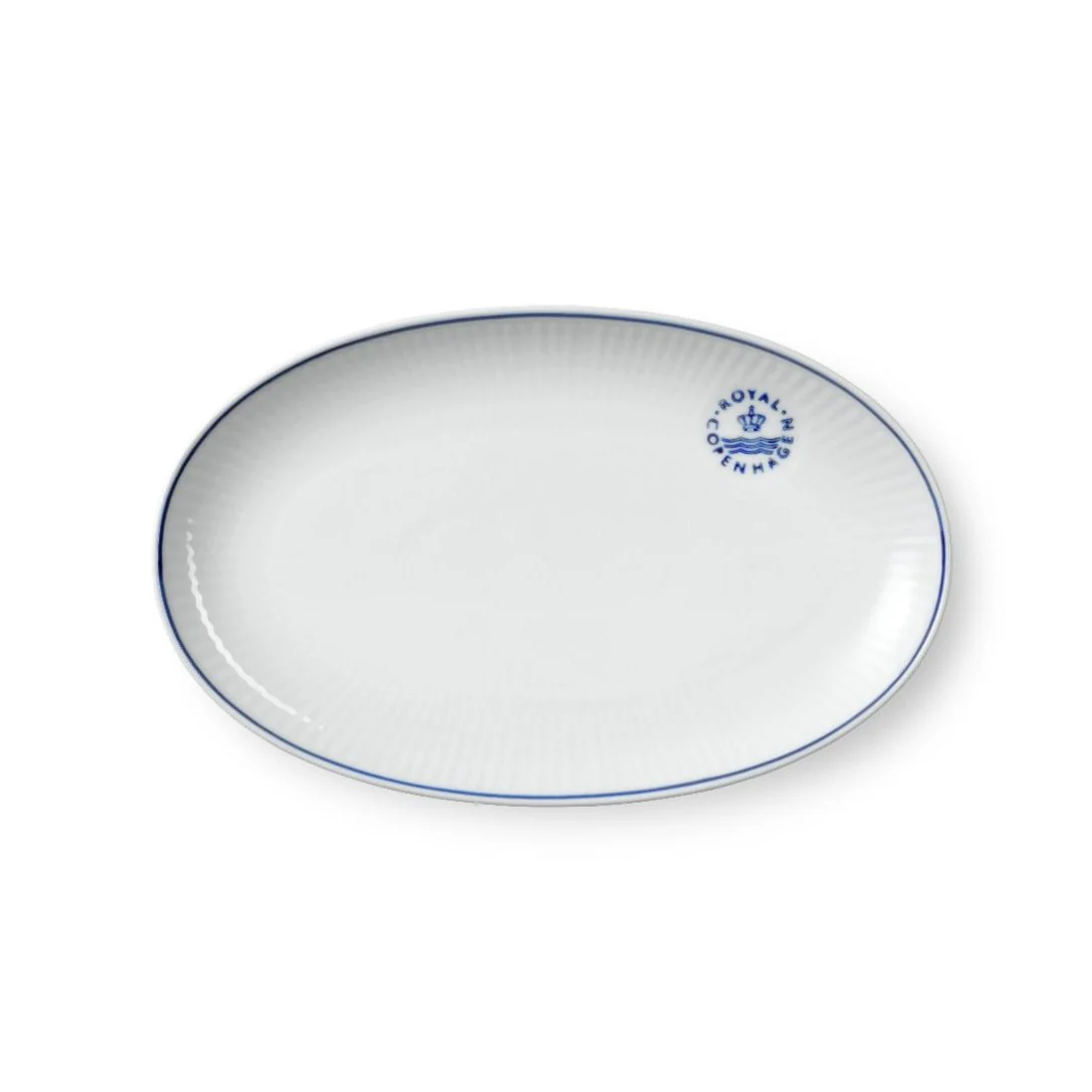 Blueline Asiet tallerken - 23,5 cm.