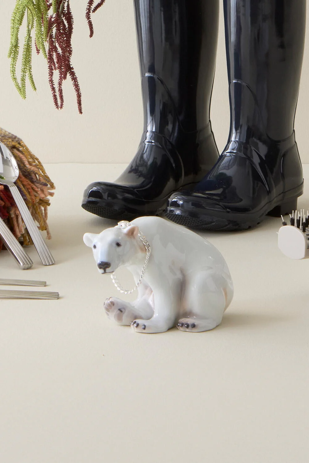Figurine Isbjørn, siddende - Image 3