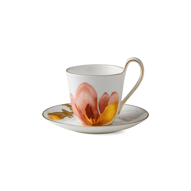 Flora højhankskop og underkop, Magnolia - 27 cl.
