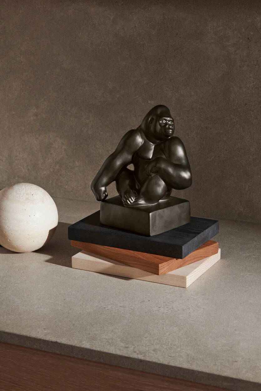 Gorilla figur - H20,5 cm. - Image 3