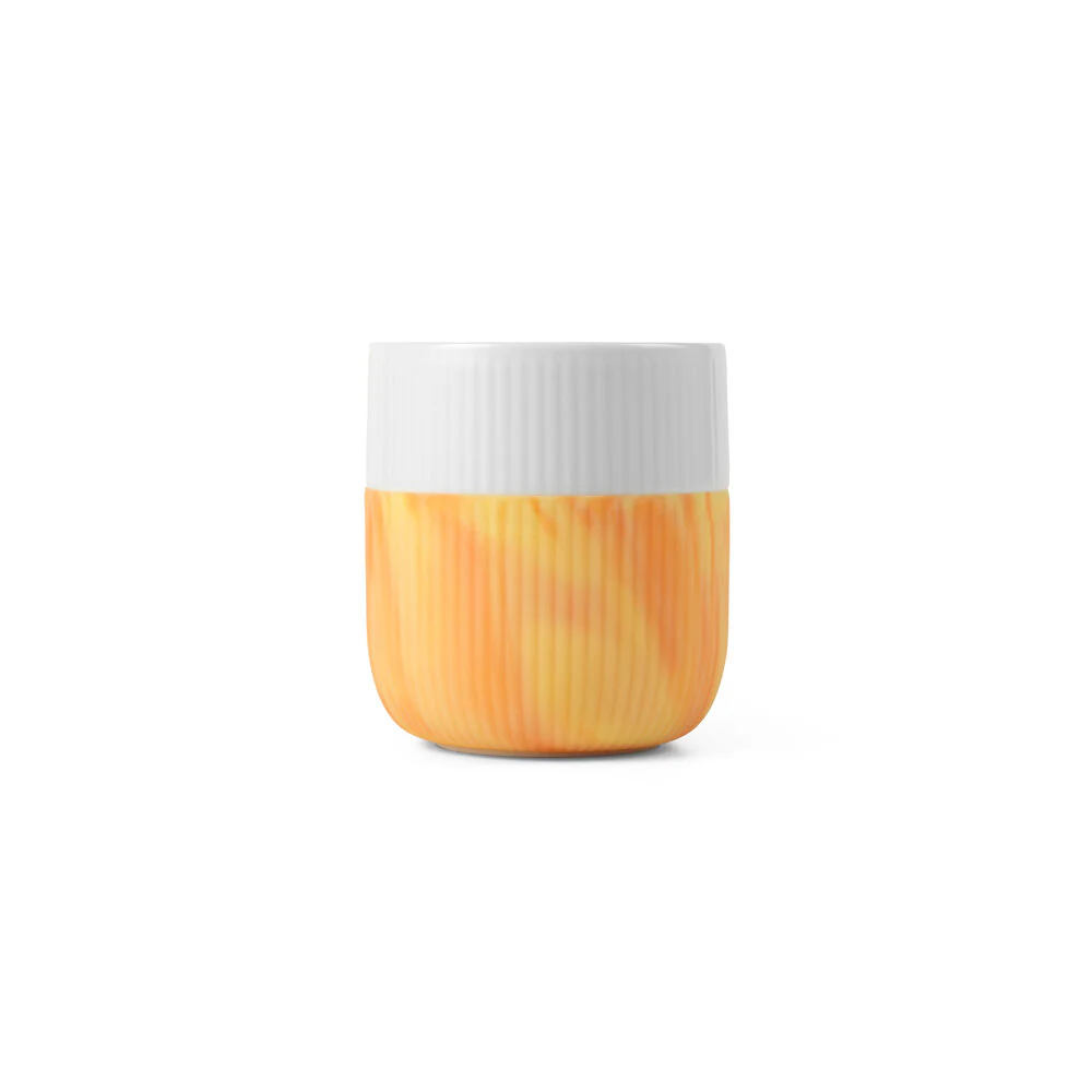 Riflet Contrast Marble krus, Fiery Yellow - 35 cl.