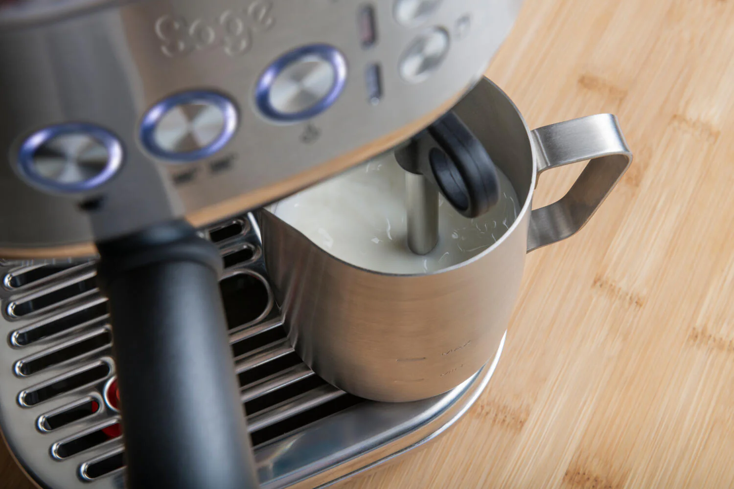 The Bambino Plus espressomaskine - Brushed Stainless Steel - Image 7