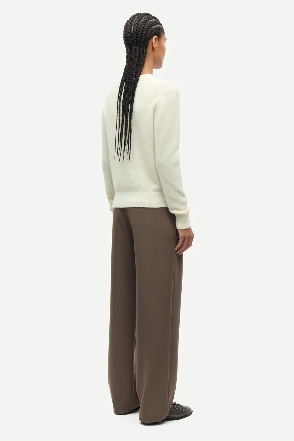 Nor Short cardigan - Ethereal Green - Image 3