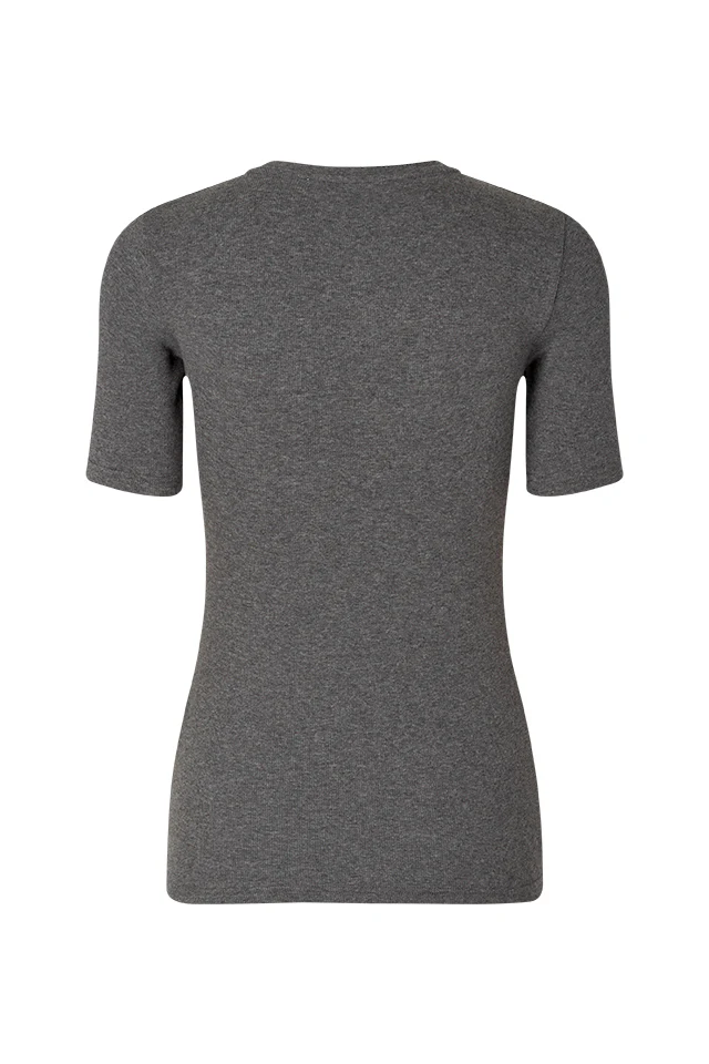 Saalexo t-shirt 7542 - Dark Grey Mel. - Image 3