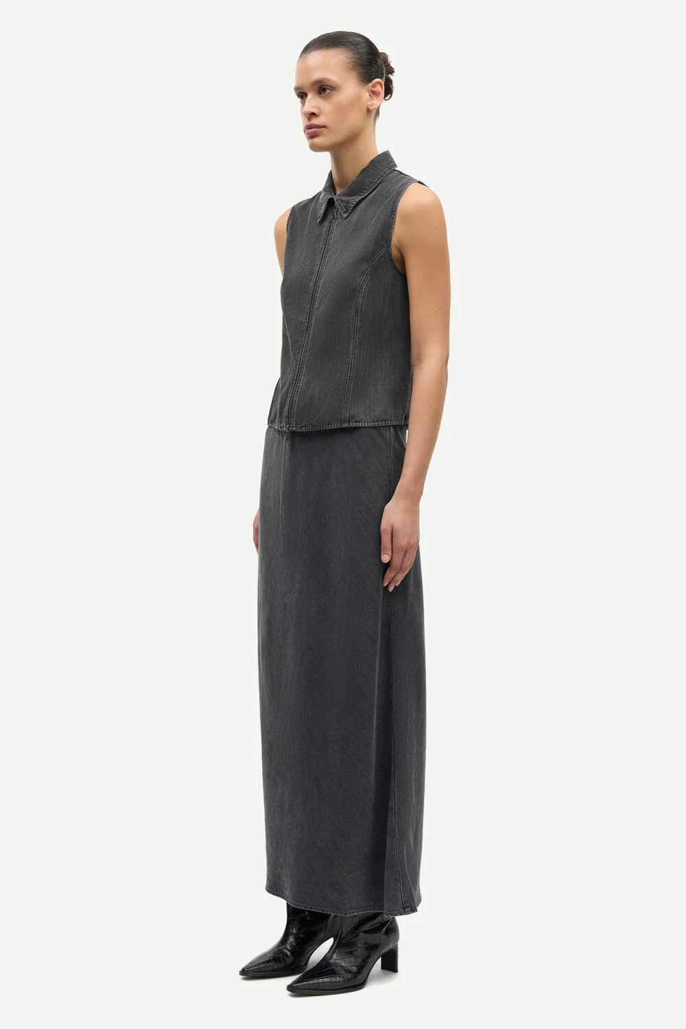Saari top - Grey Cloud - Image 5