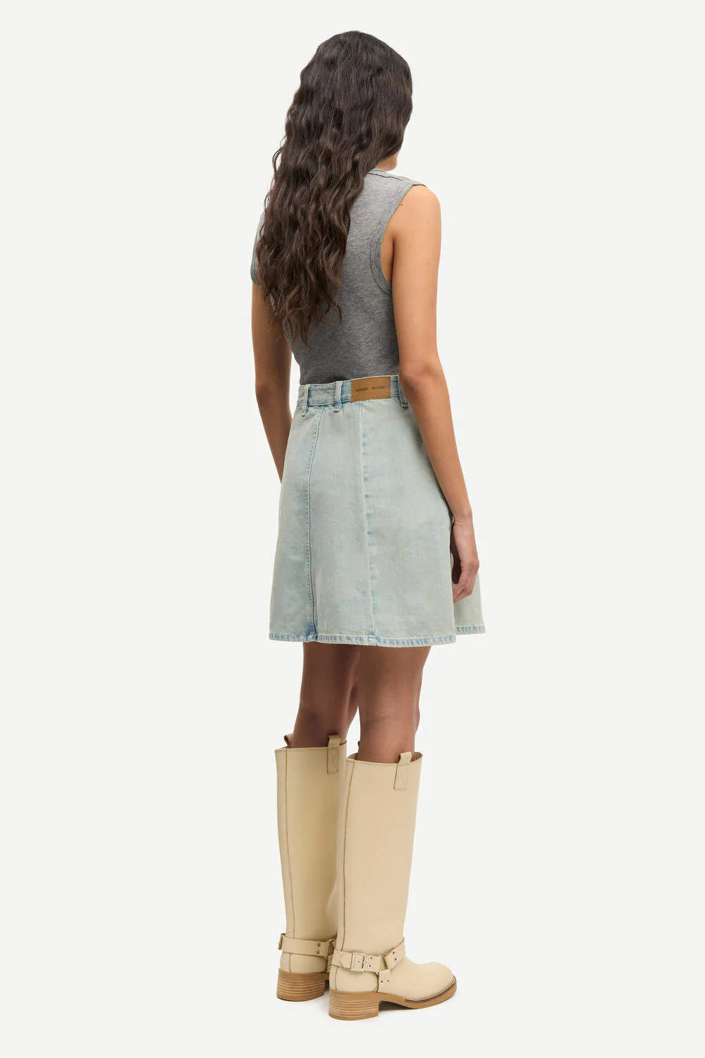Sadou tanktop - Mid Grey Mel. - Image 3