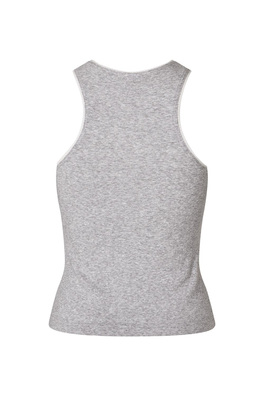 Sajune Tank top - Light Grey Mel. - Image 4