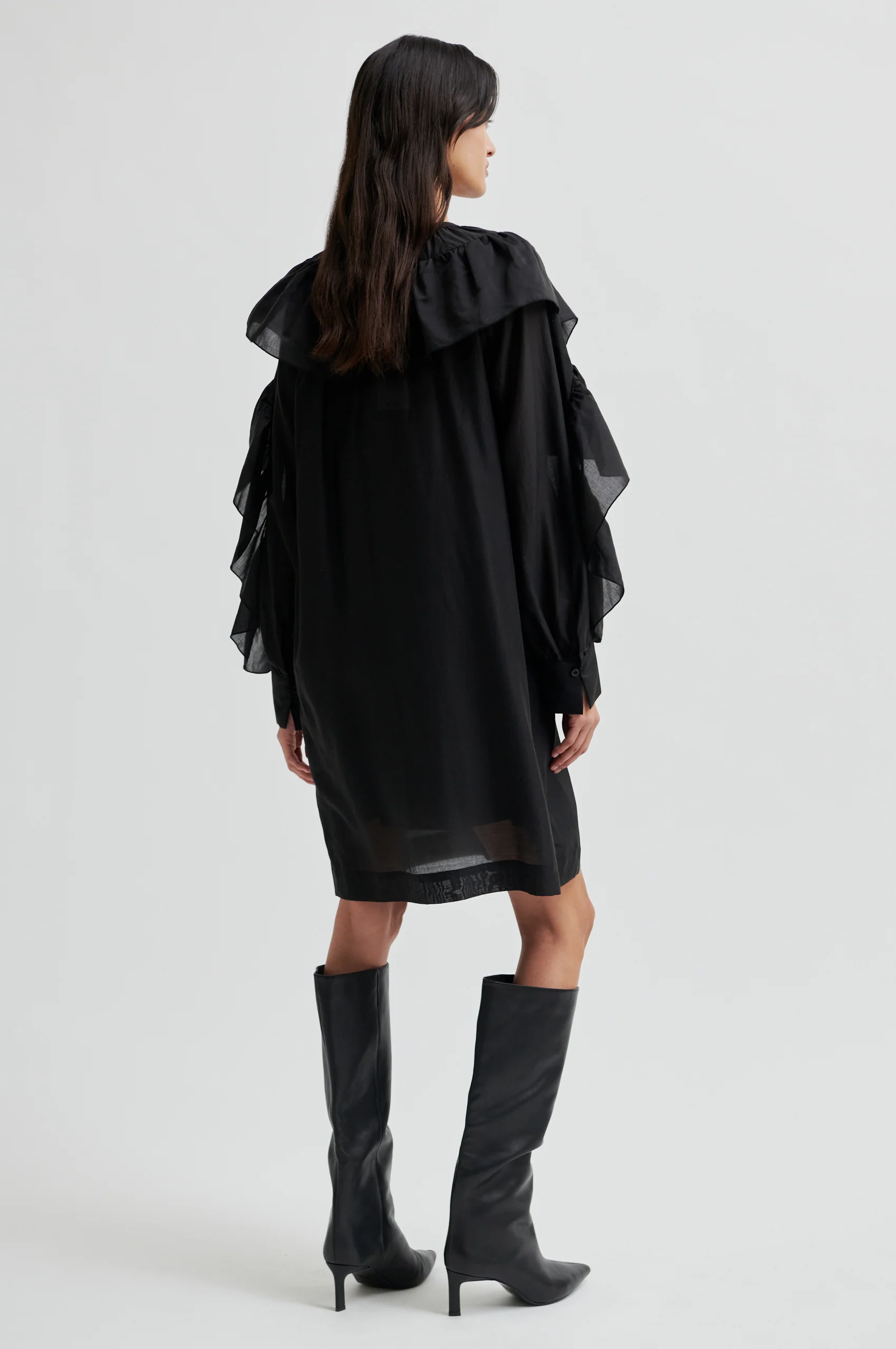 Dream Ruffle kjole - sort - Image 6