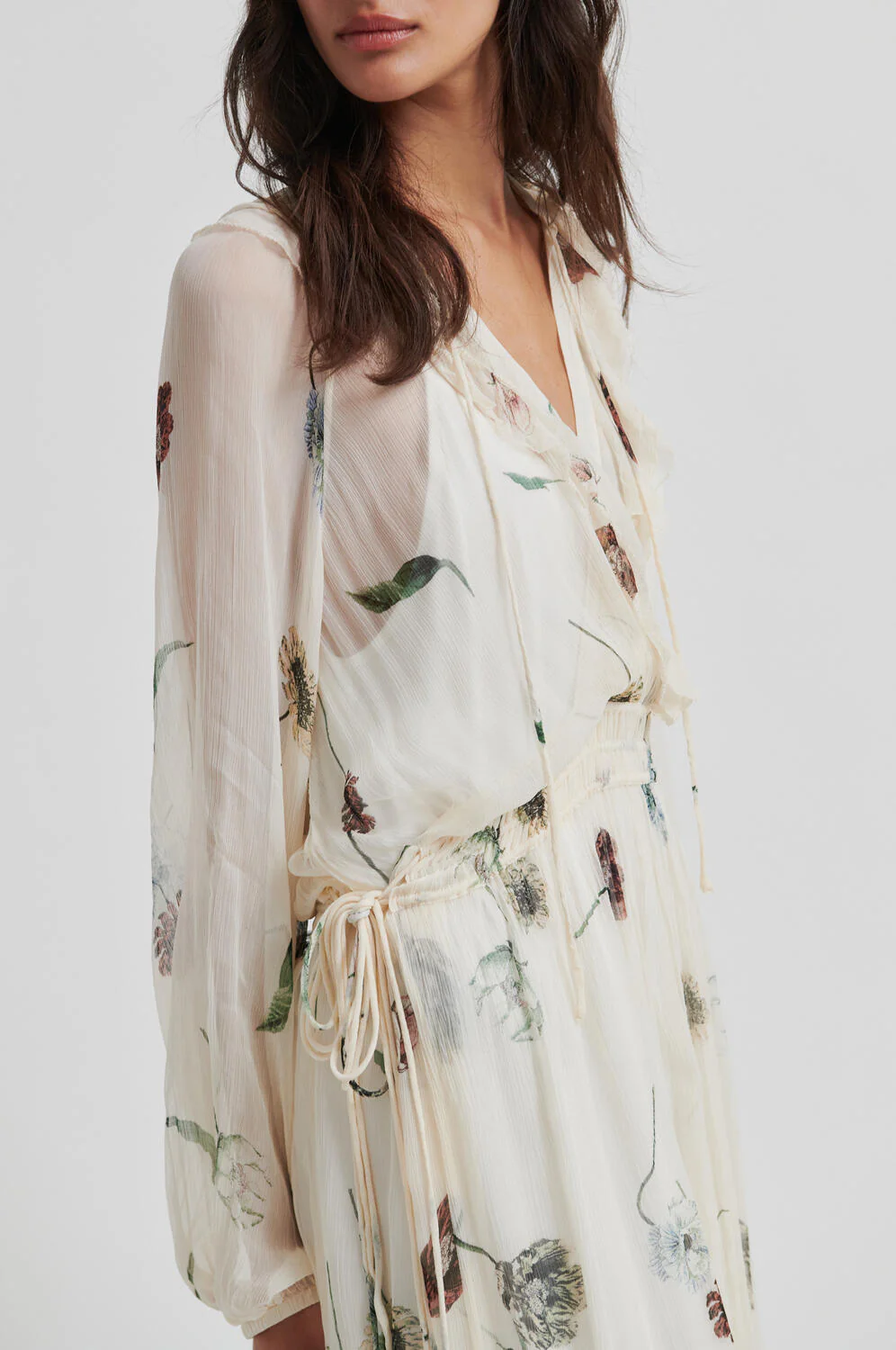 Florala kjole - Summer Sand - Image 6