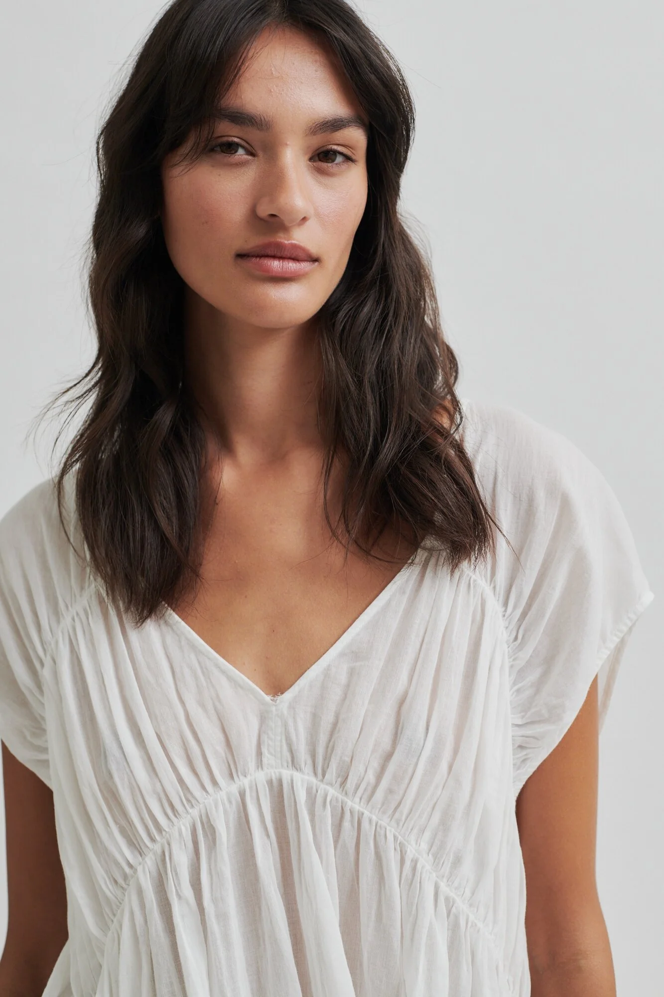 Flou Top - hvid - Image 3