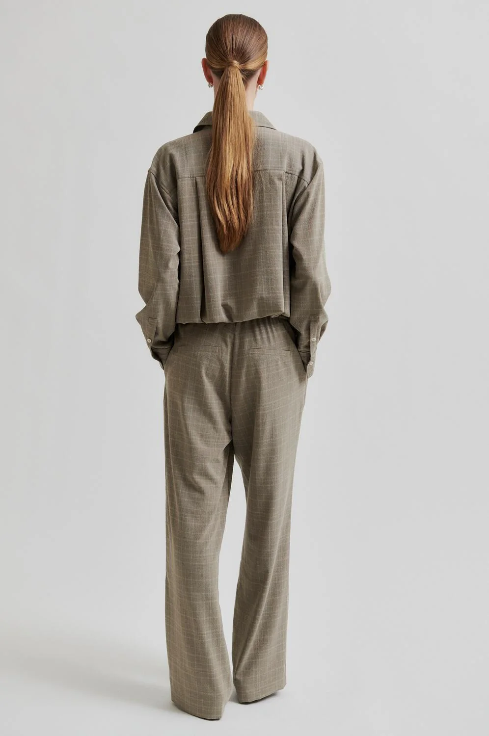 Maira skjorte - Mid Brown Melange - Image 7
