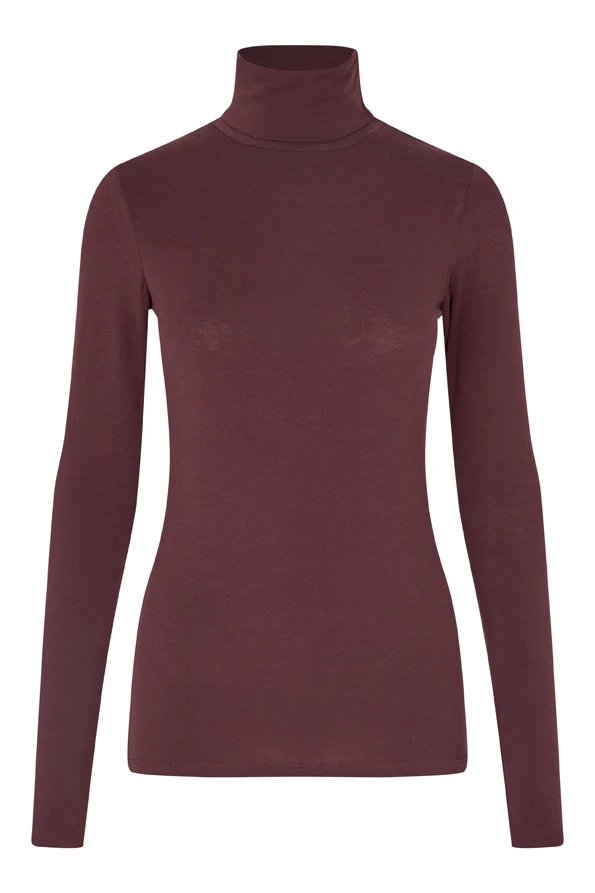 Matima T-Neck langærmet t-shirt - Sassafras