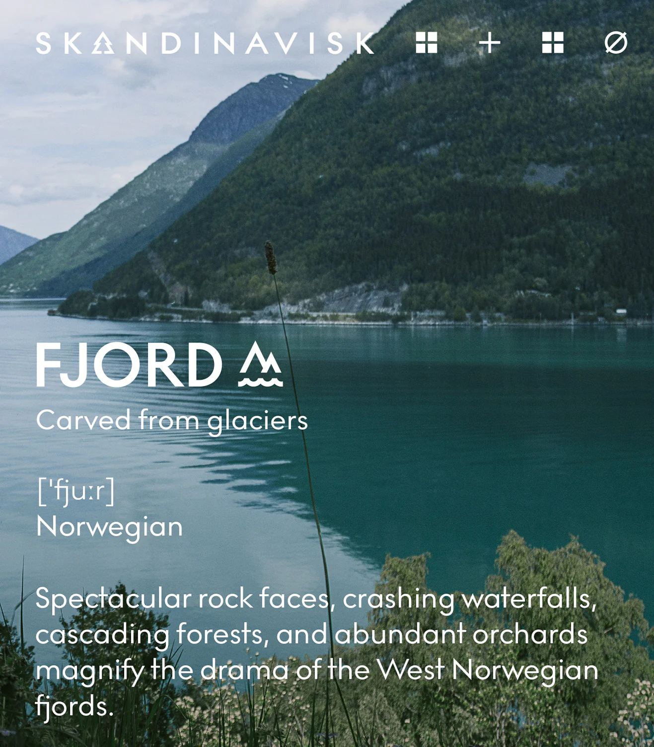 Fjord duftlys, 200g. - Fjord green - Image 7