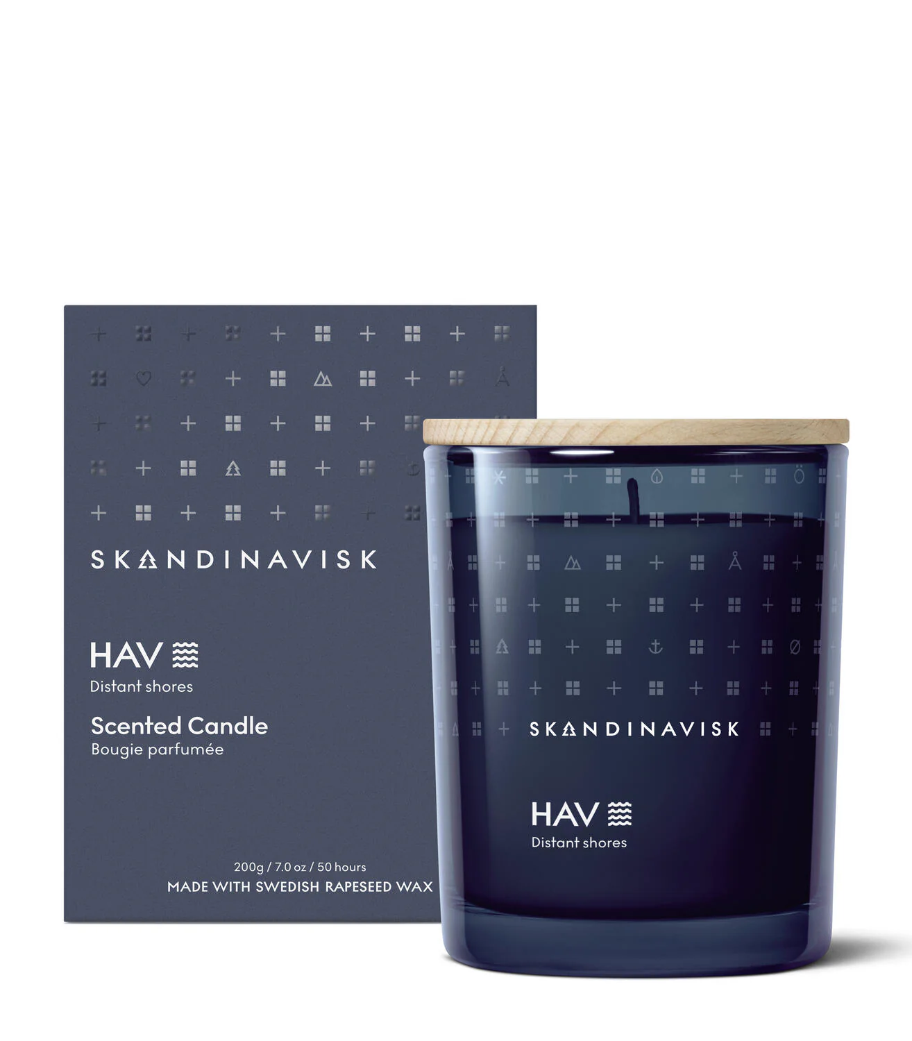 Hav duftlys, 200g, - Deep blue - Image 3