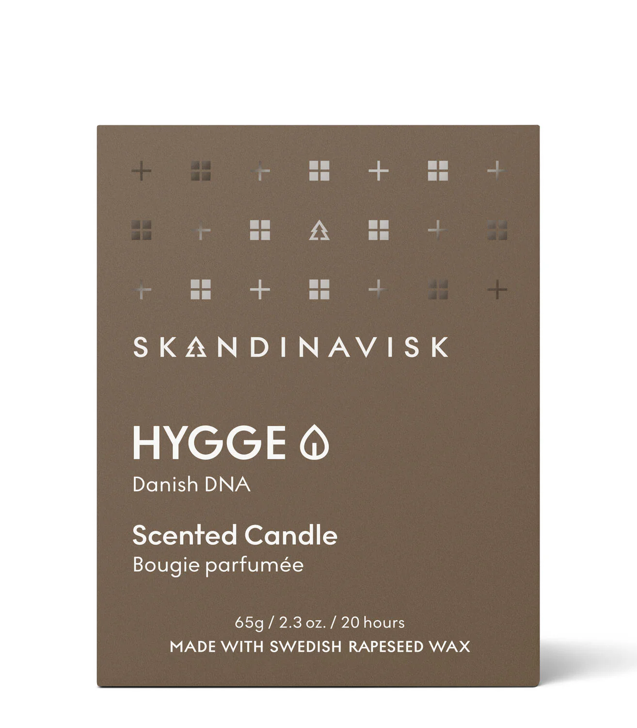 Hygge duftlys, 65g. - Camel brown - Image 4
