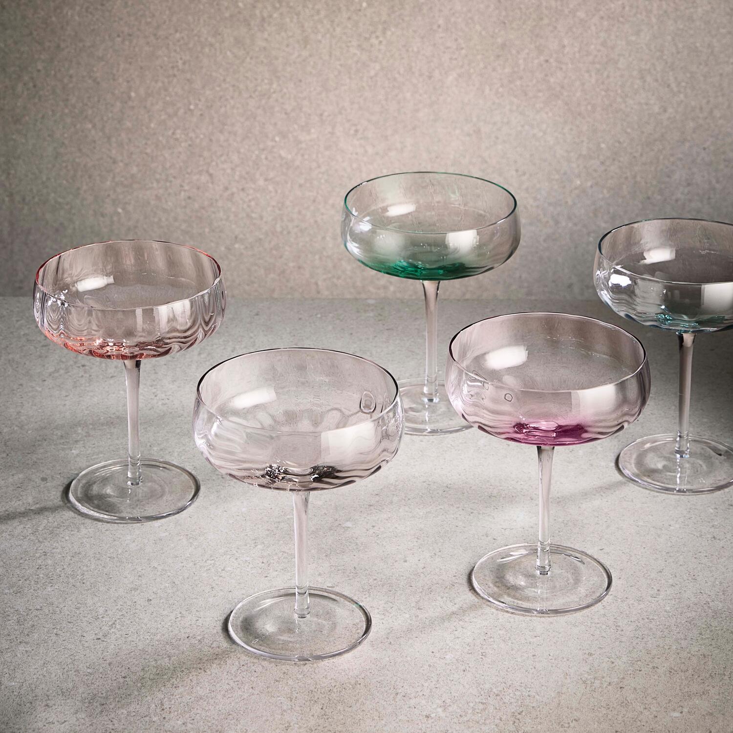 Sonja champagne/cocktailglas - sand - Image 3