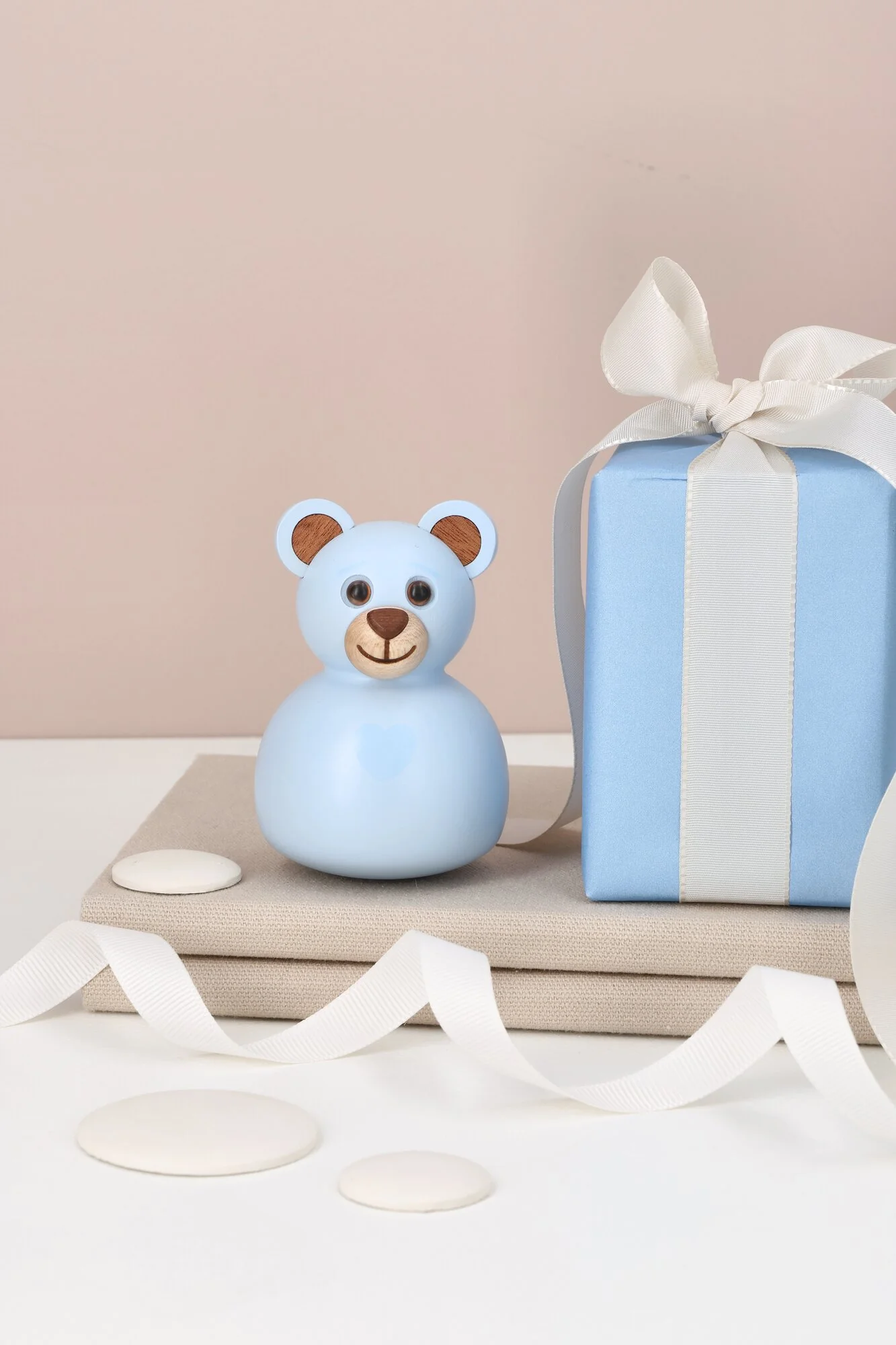 Blue teddybjørn - blå - Image 2