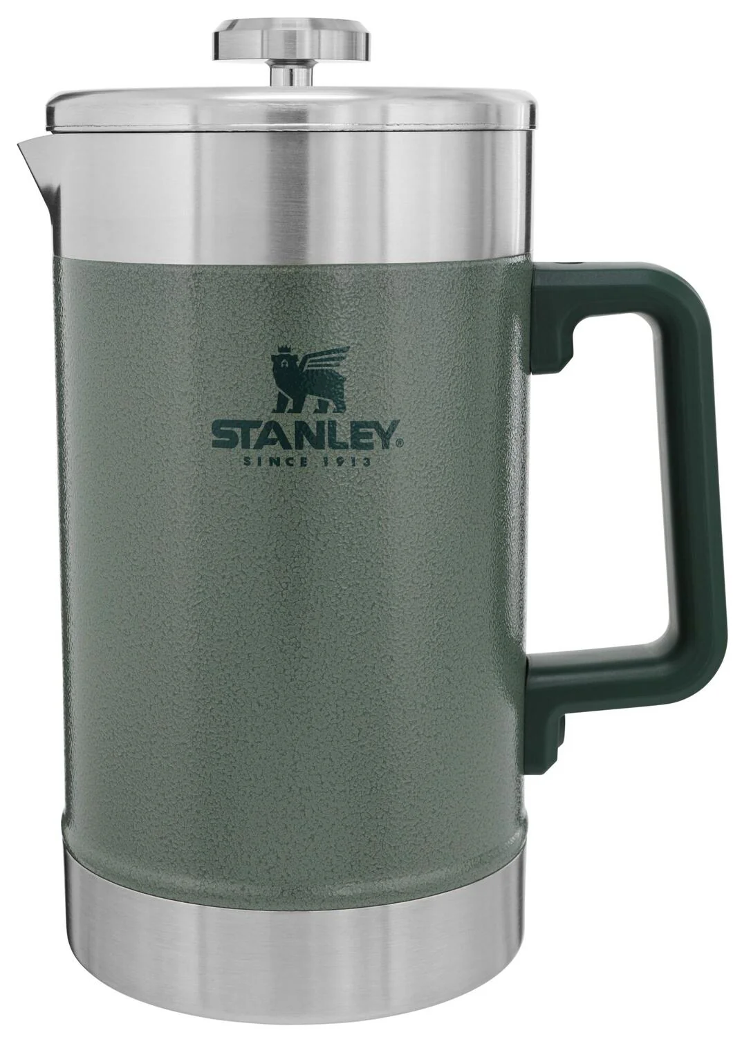 Stay-Hot French Press stempelkande, Hammertone Green - 1.4L - Image 4
