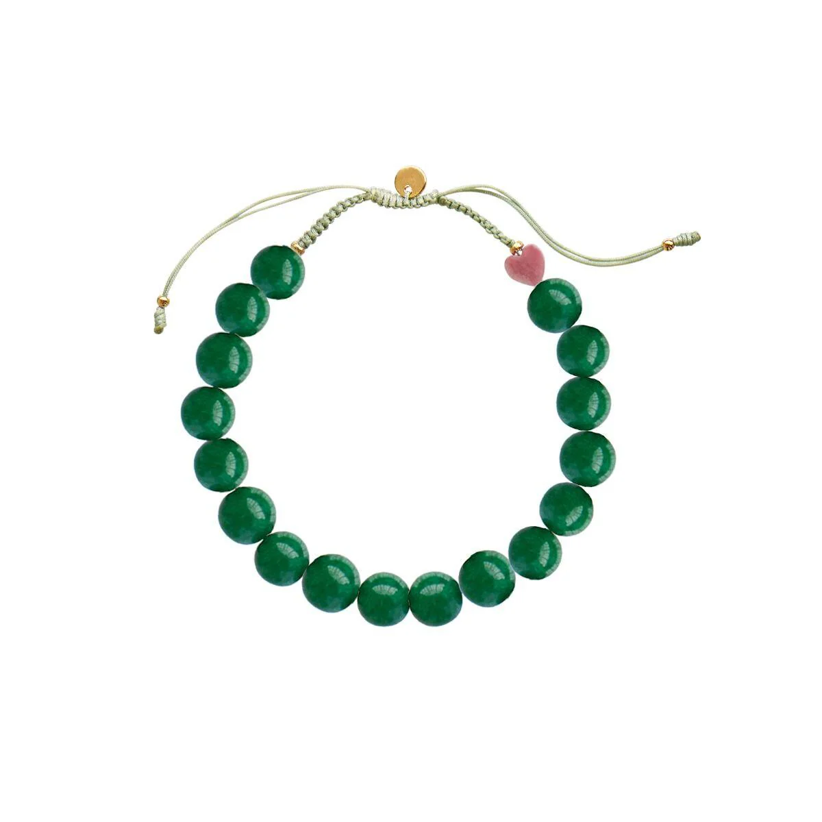 Cherrie Bon Bon armbånd - Happy Green