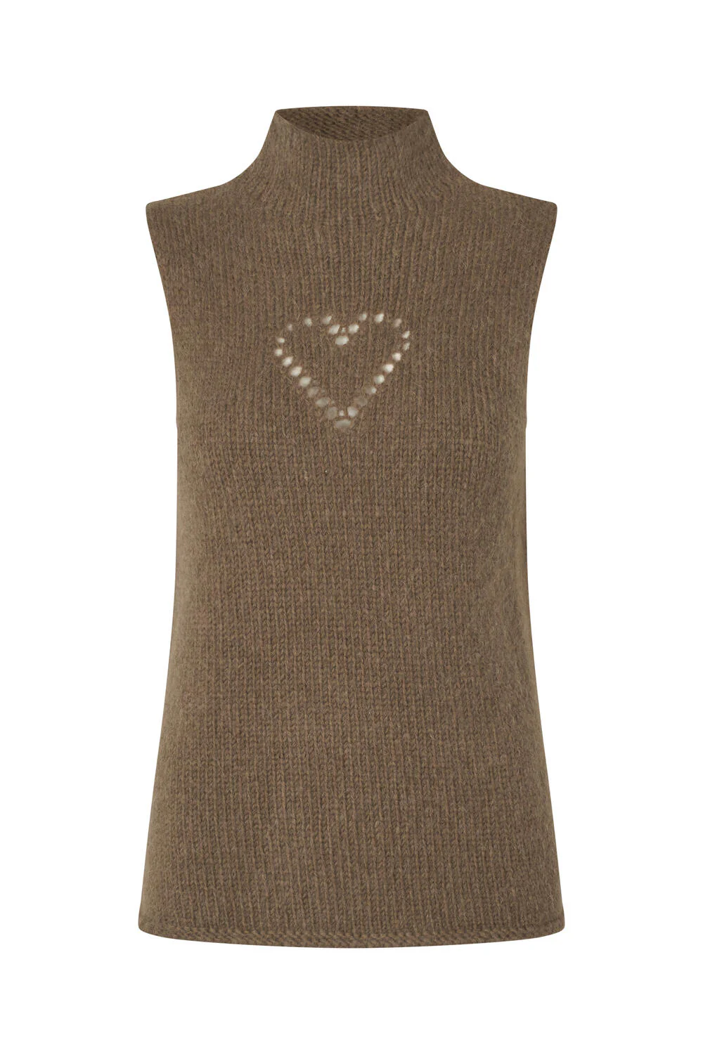 Turtleneck vest - Heart - Image 2