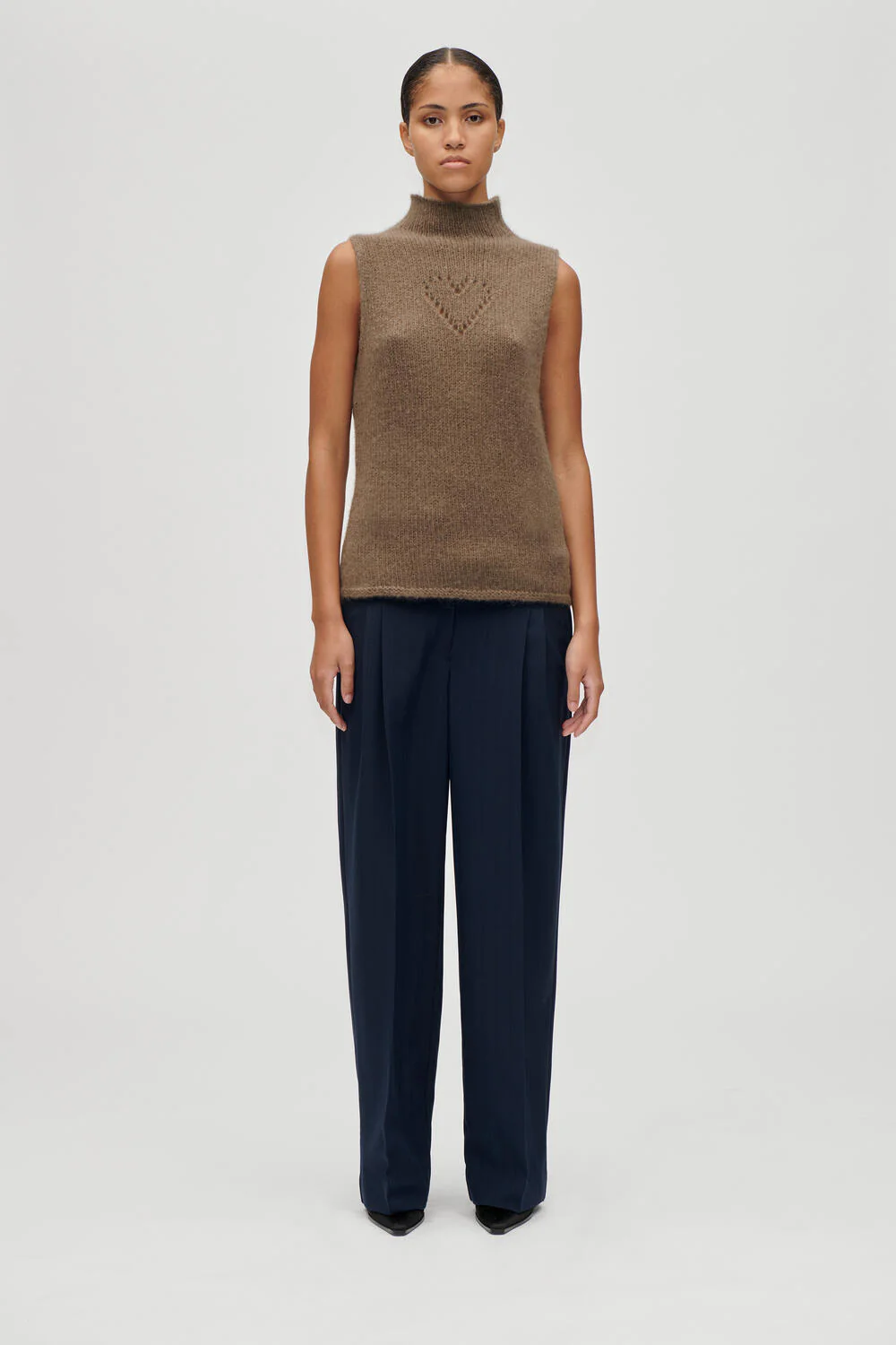 Turtleneck vest - Heart - Image 3