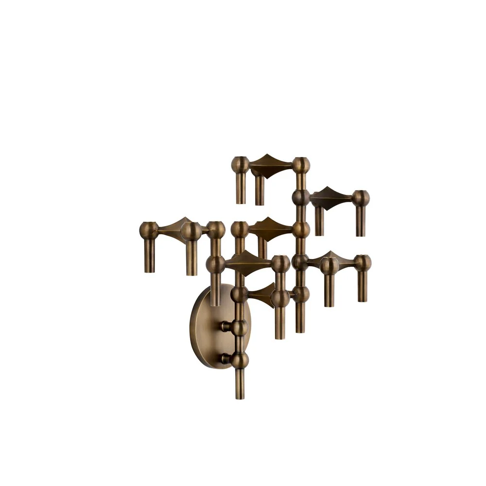 Nagel vægophæng - bruneret messing - Image 4