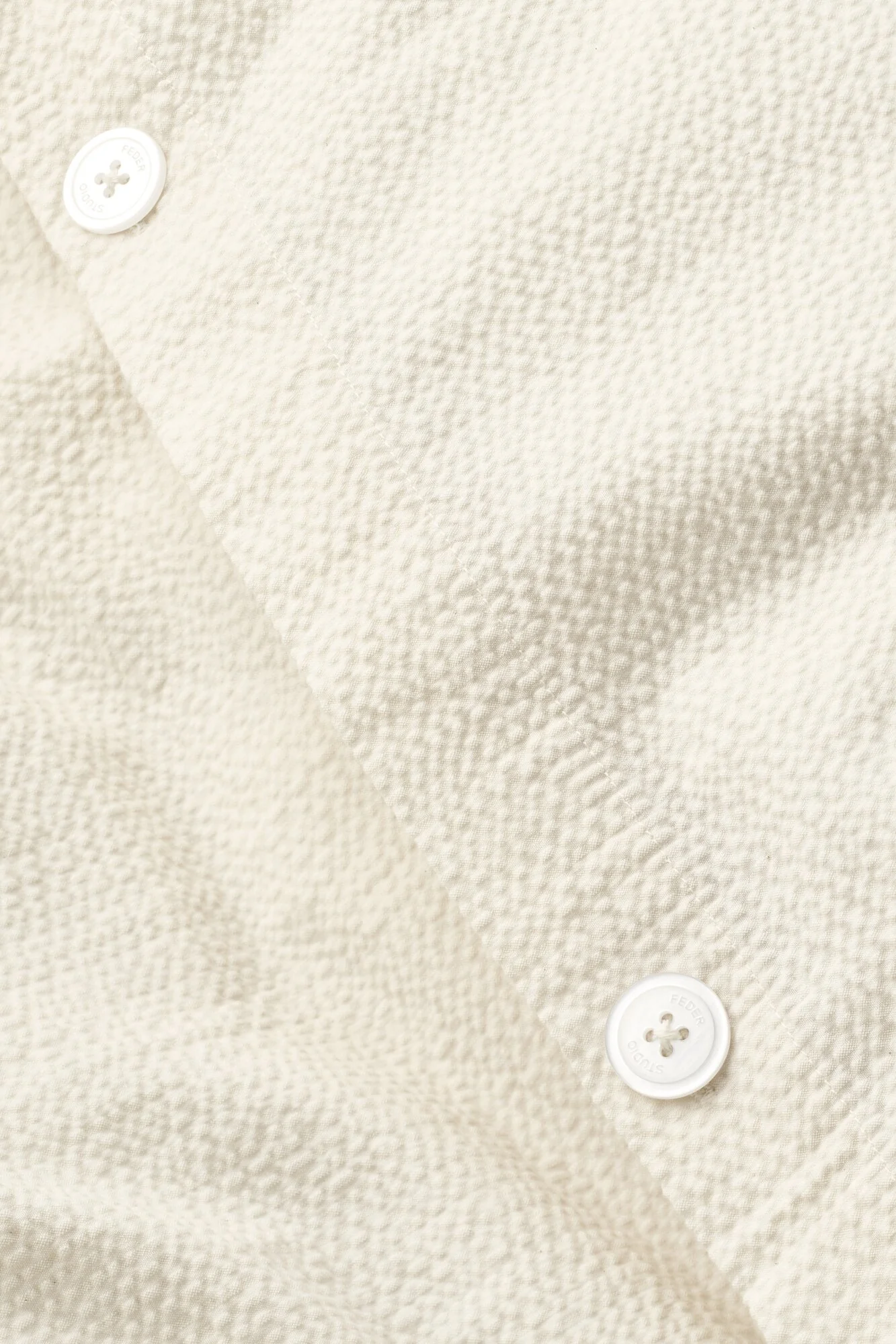 Seersucker sengesæt - Undyed - Image 4