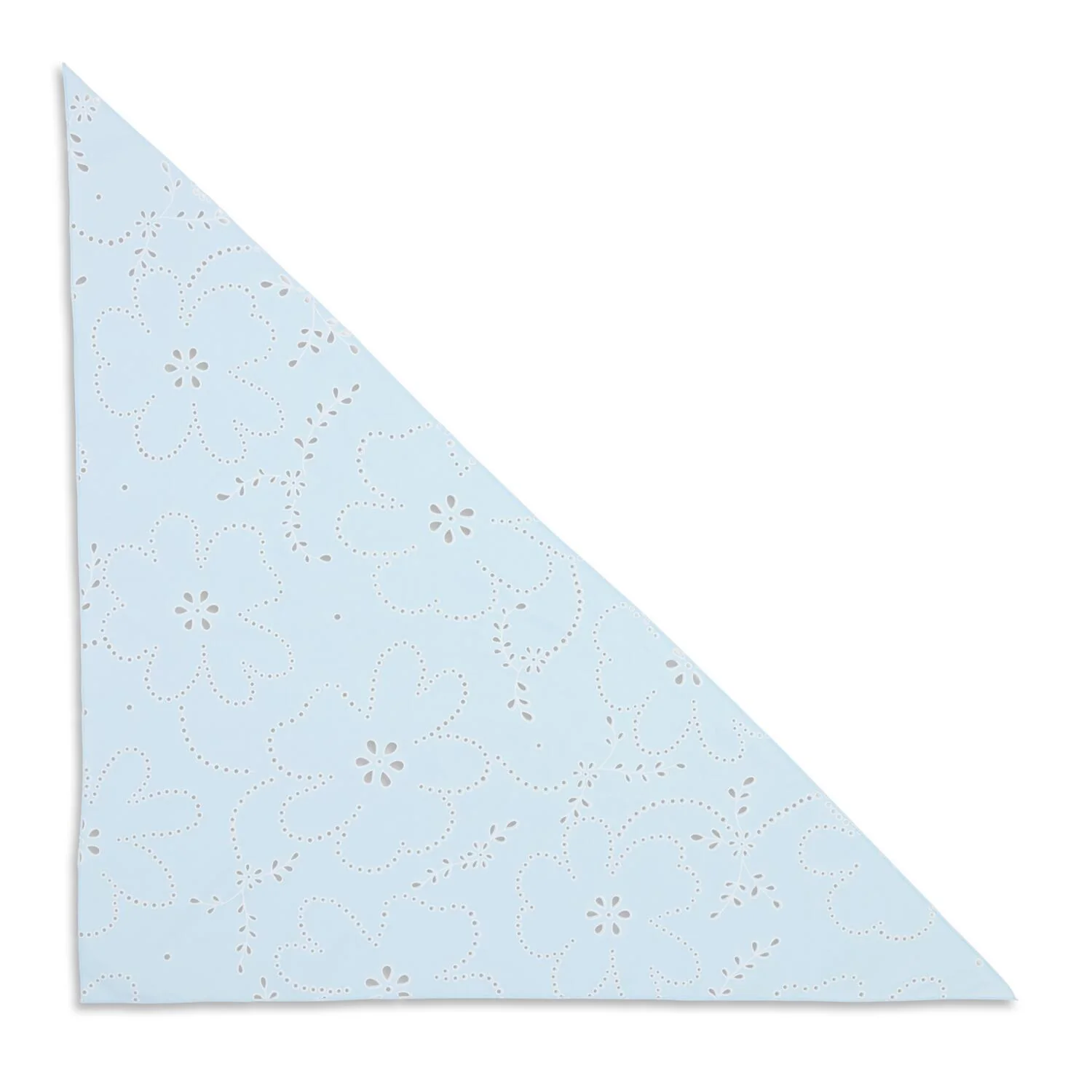Floral Broderie bandana - Bubblegum