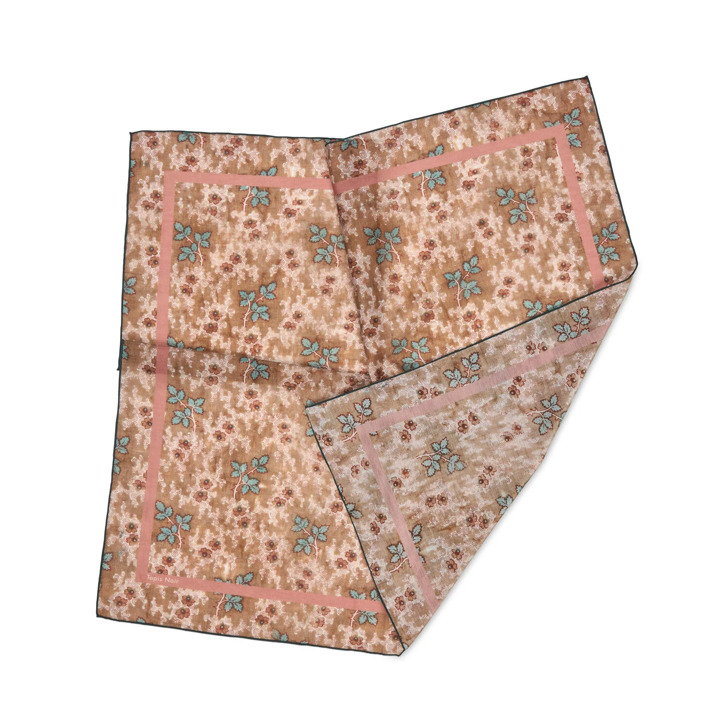 Light Dakota silketørklæde - beige - Image 4