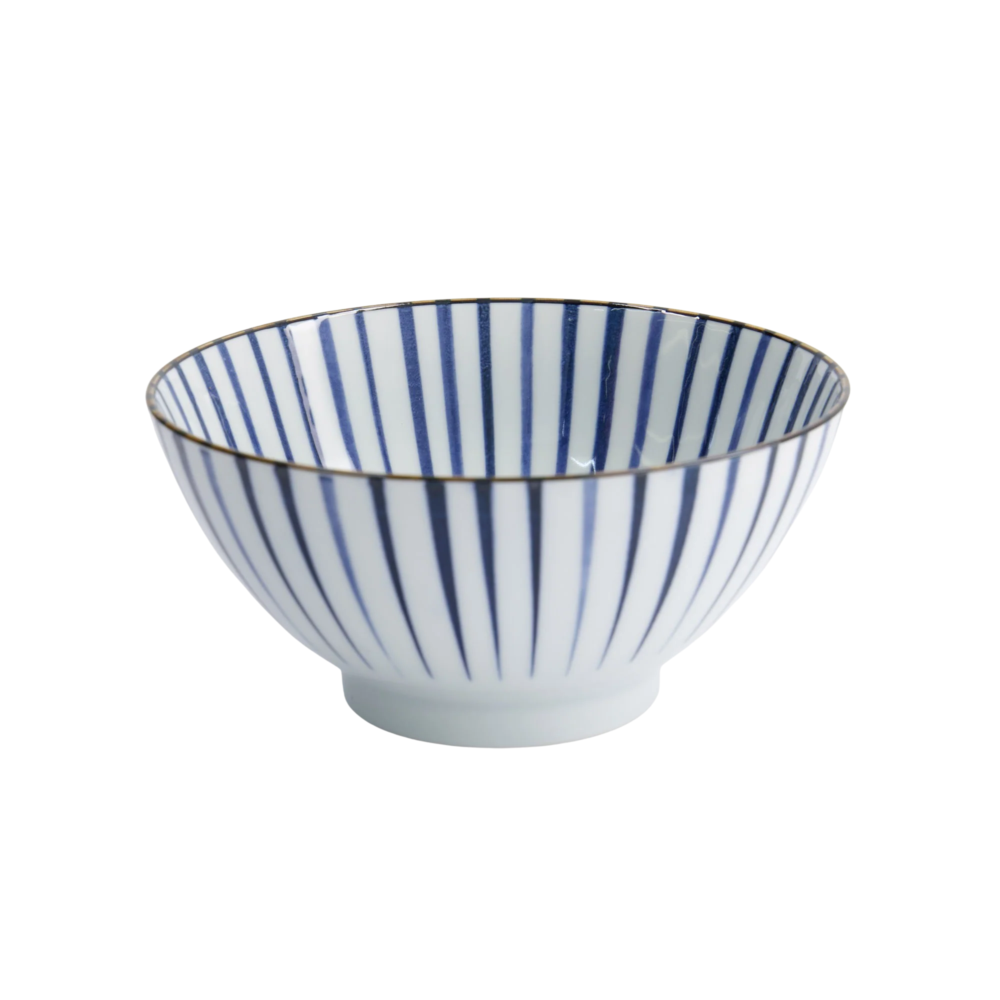 Natsu Tokusa Mixed skål, blå/hvid - Ø17,8 cm.