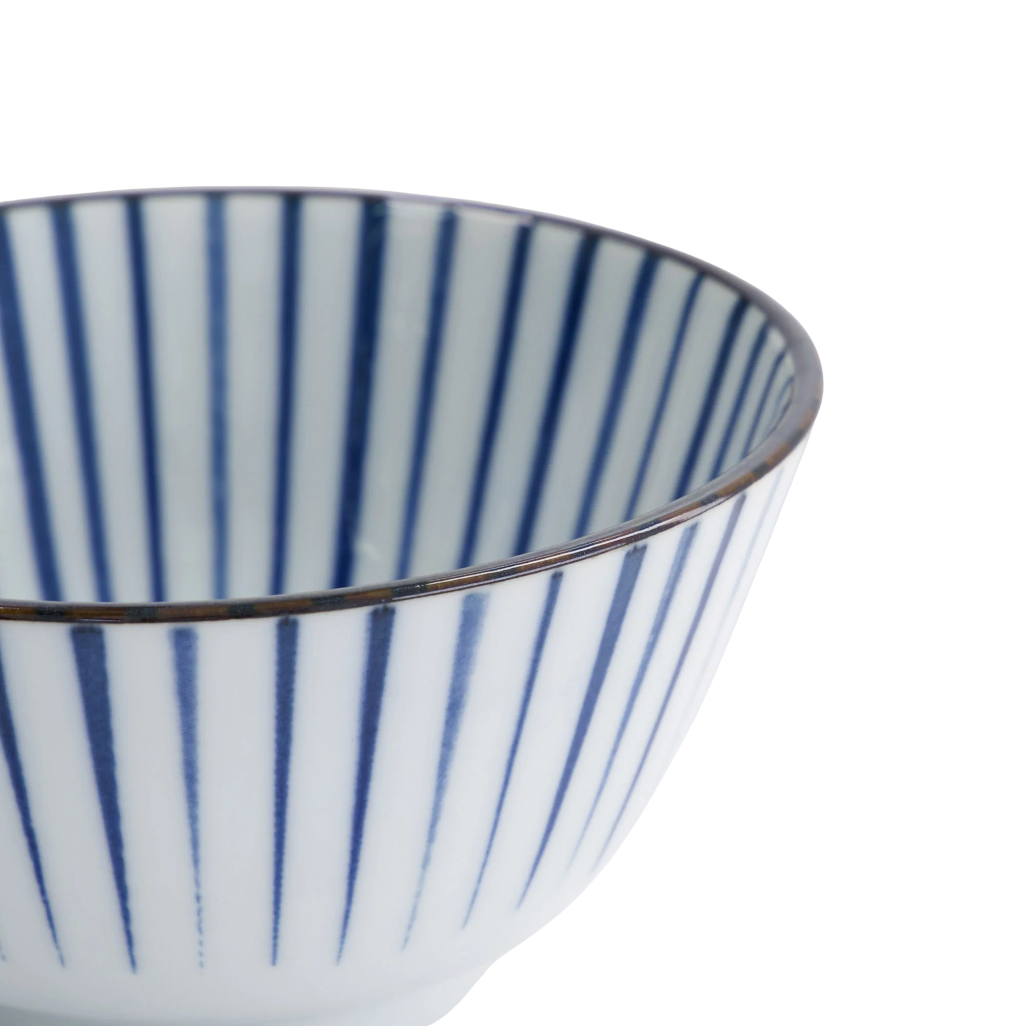 Natsu Tokusa Rice skål, blå/hvid - Ø12 cm. - Image 4