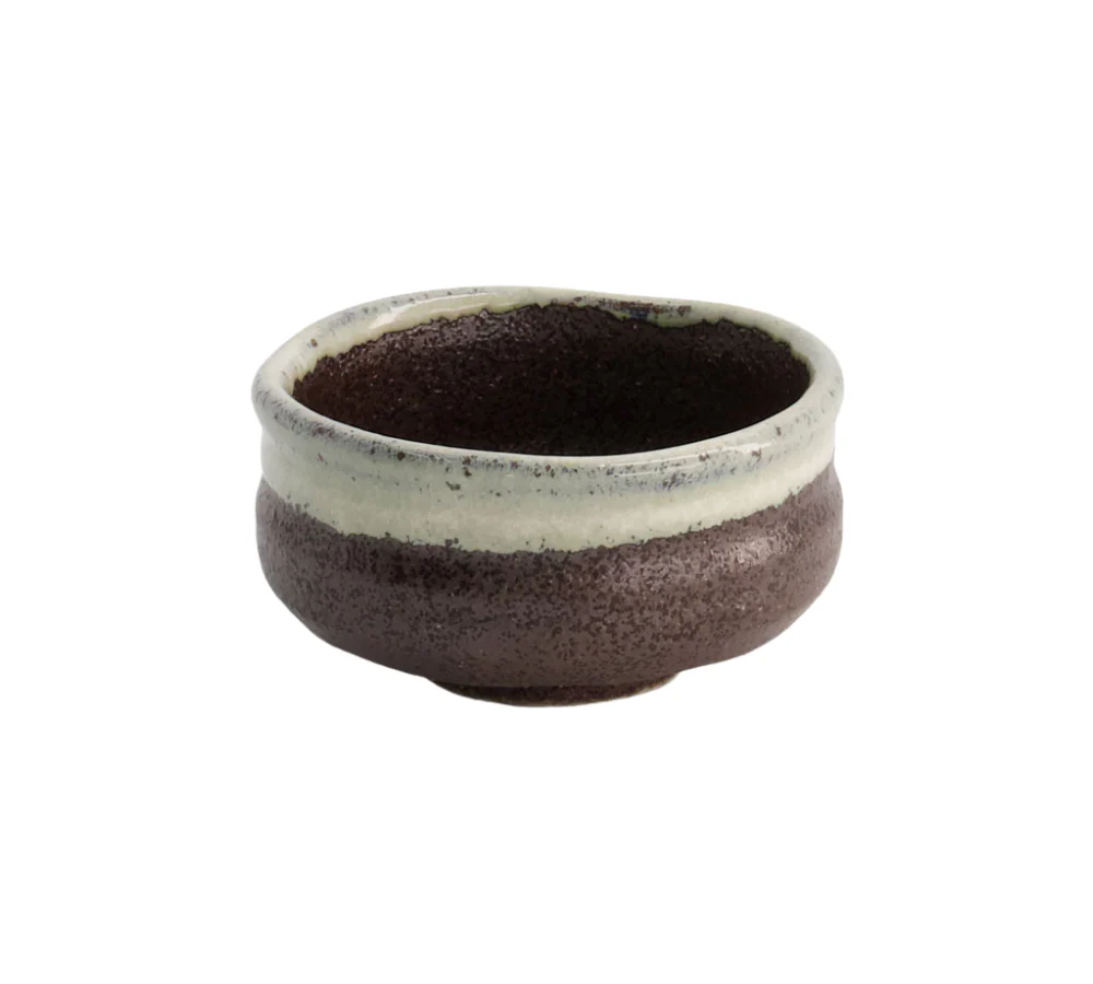 Sake/Matcha skål, Kuro-Iga-Nuriwake - 150 ml - Image 2