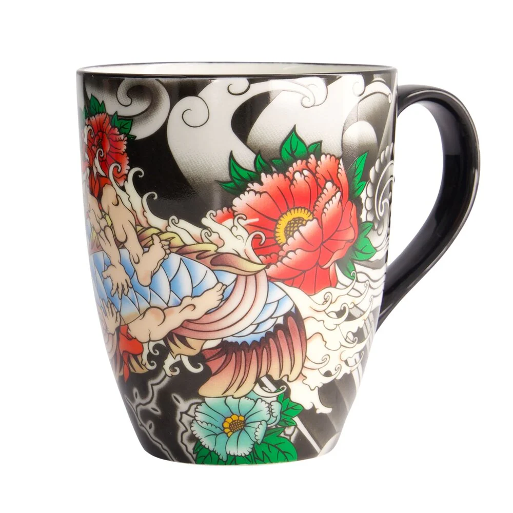 Yakuza Carp kop, mønstret - 380 ml