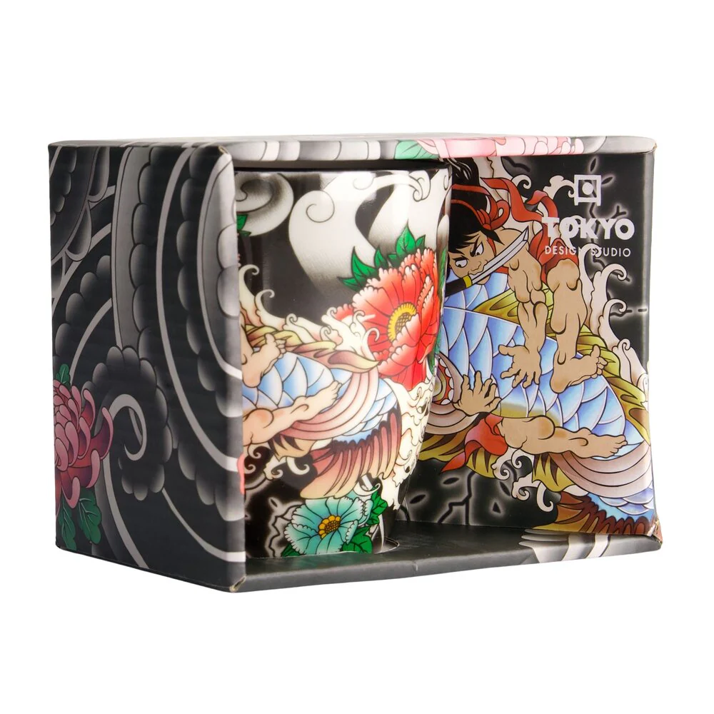 Yakuza Carp kop, mønstret - 380 ml - Image 3