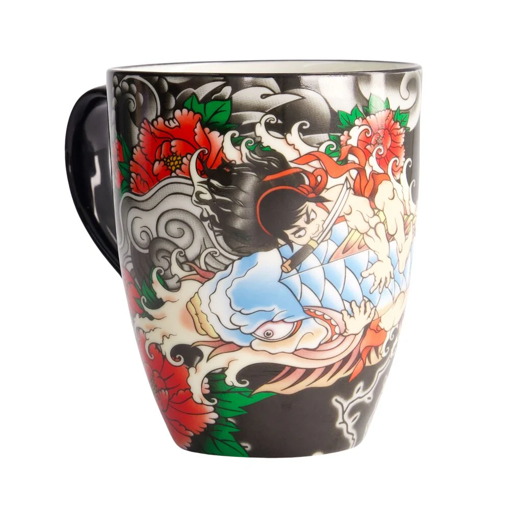 Yakuza Carp kop, mønstret - 380 ml - Image 4