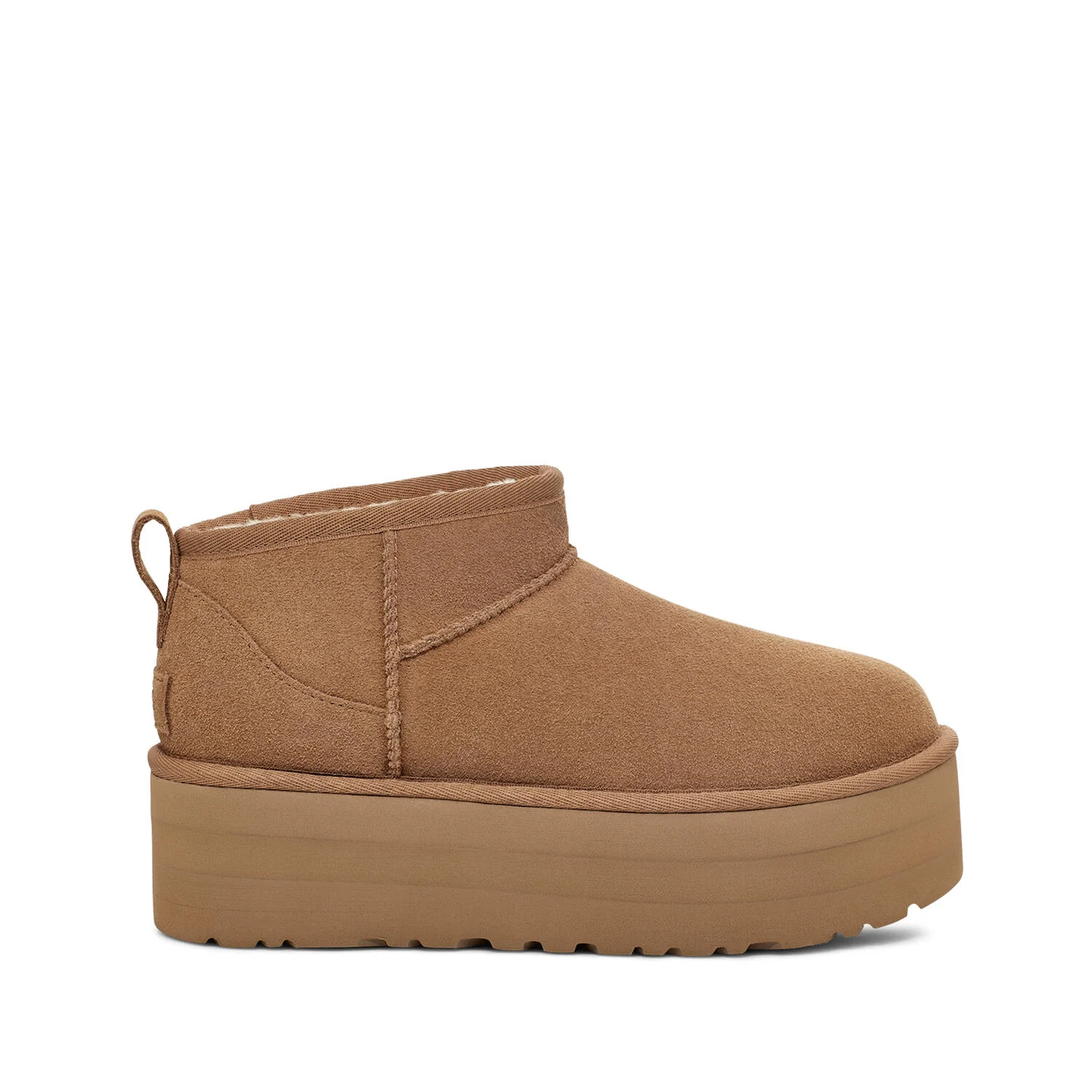 W Ultra Mini Platform bamsestøvler - Chestnut - Image 3