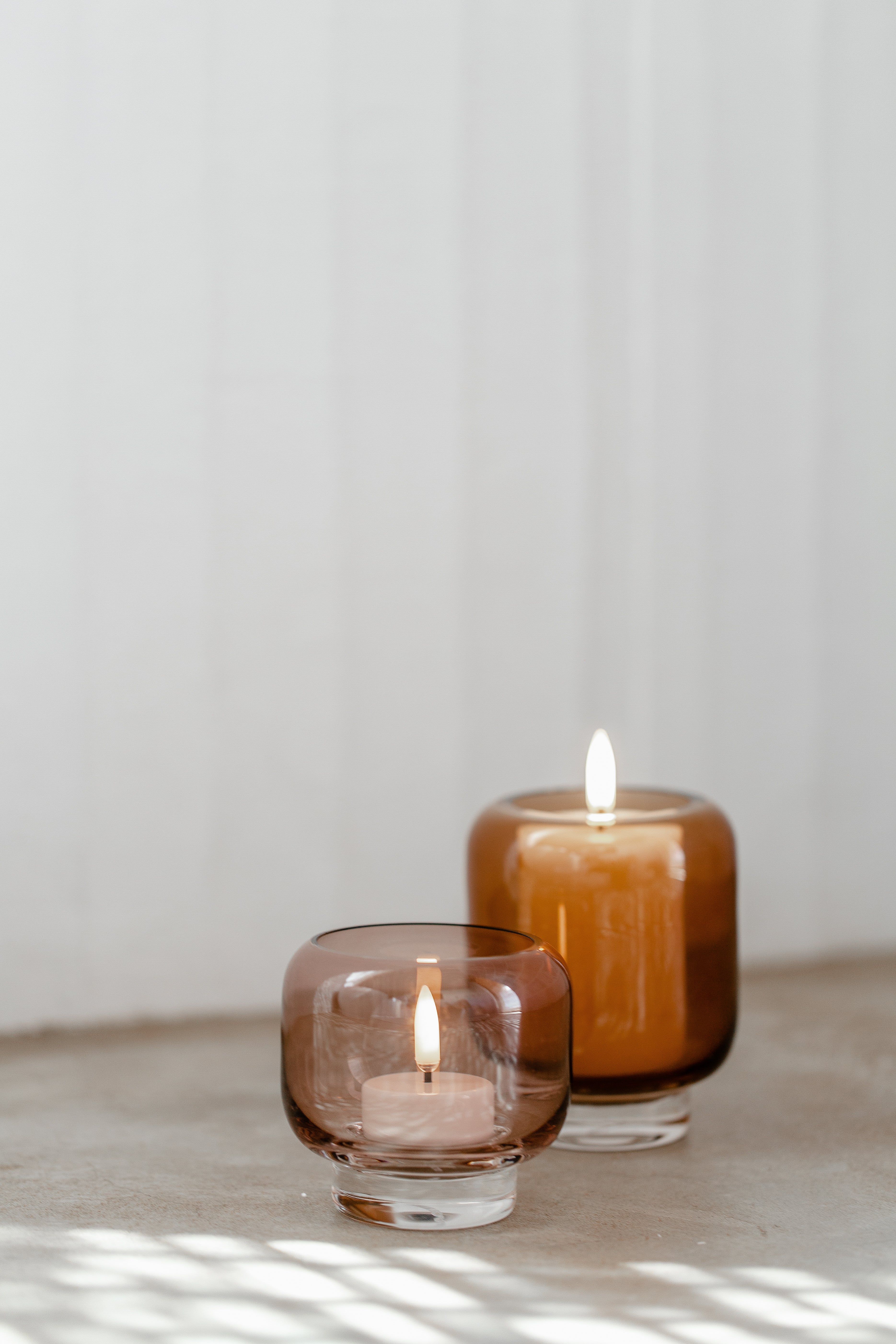 LED Pillar lys, Nordic White - H5 cm. - Image 4