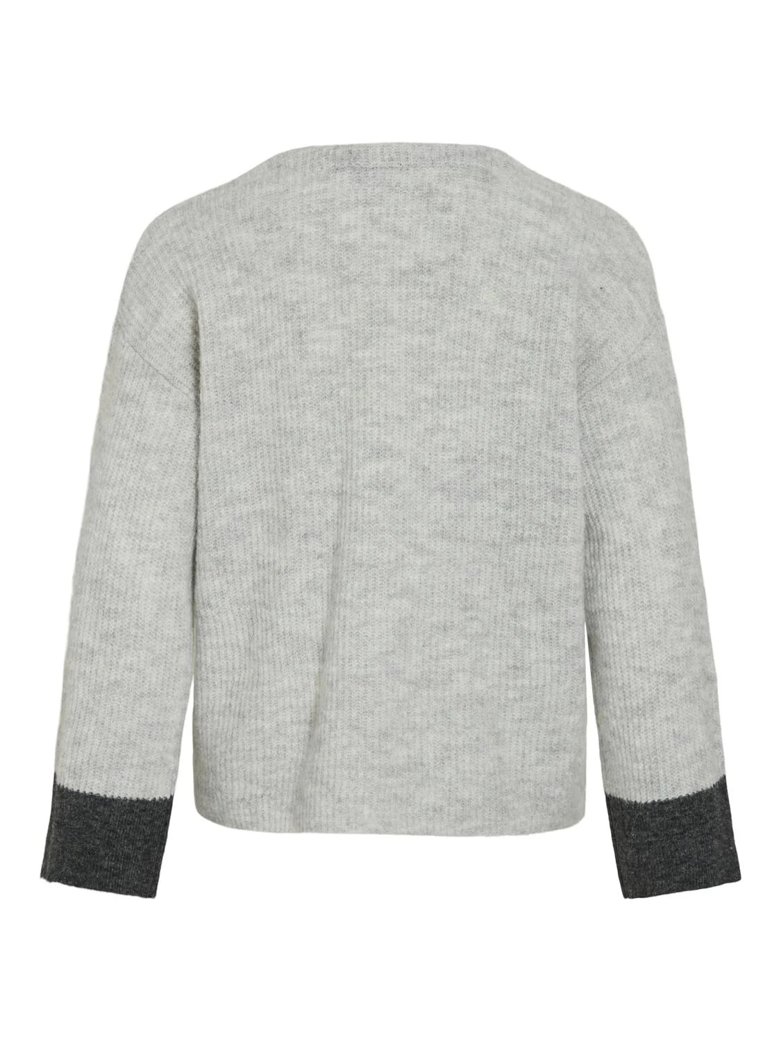 Viala strik - Light Grey Melange - Image 2