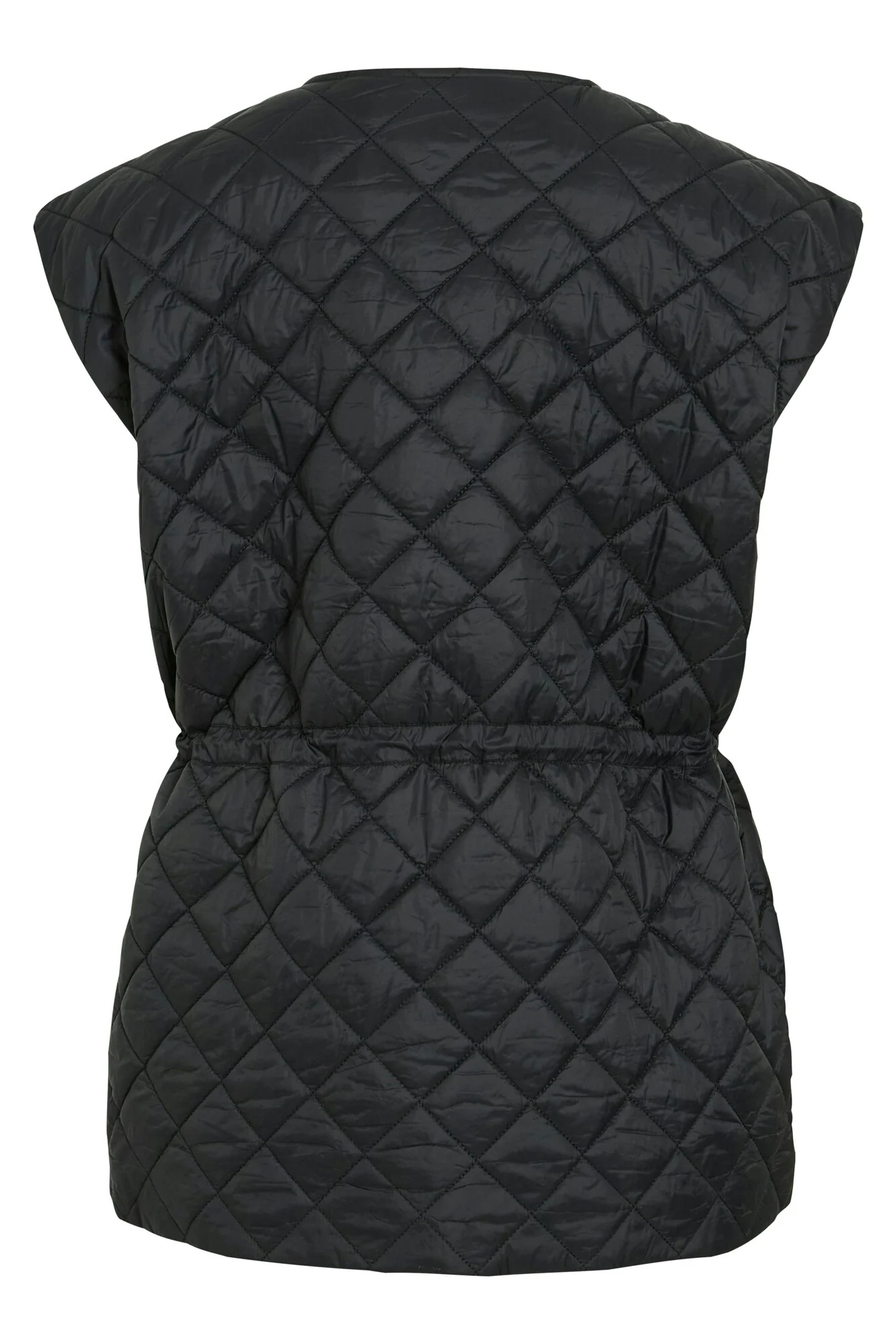 Vibenji quilted vest - sort - Image 4