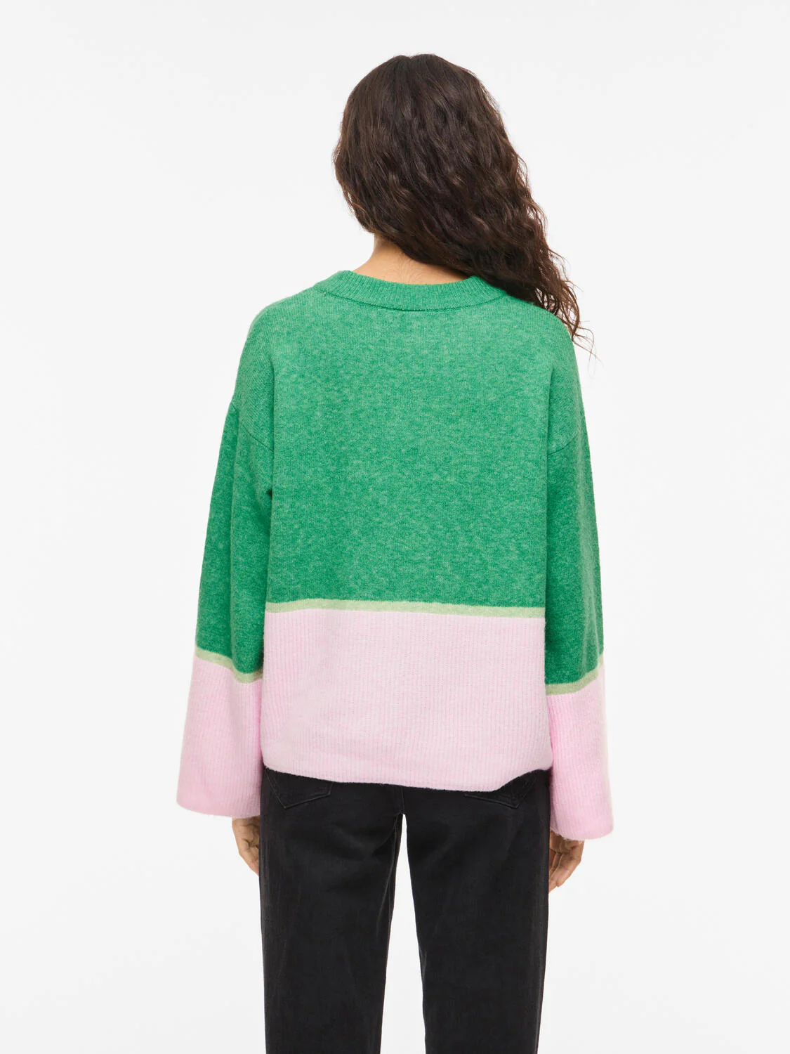 Vibonnie striktrøje - Kelly Green - Image 4