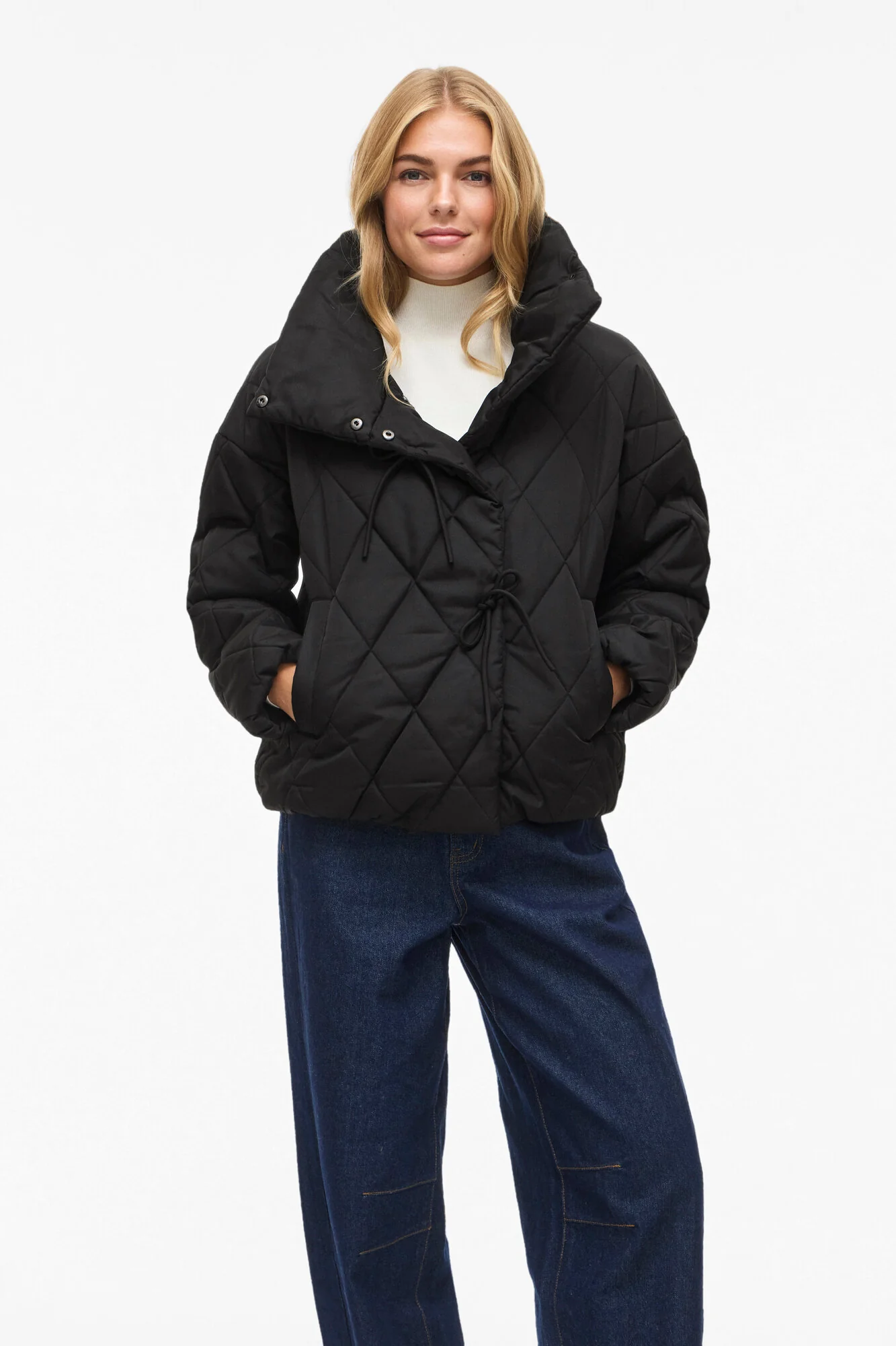Vibumble puffer jakke - Black Beauty